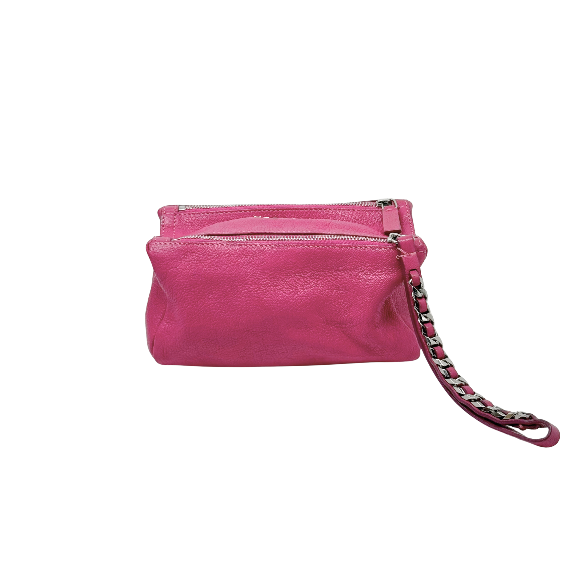 Givenchy Purple Sugar Goatskin Mini Pandora Wristlet Bag (pre-owned)