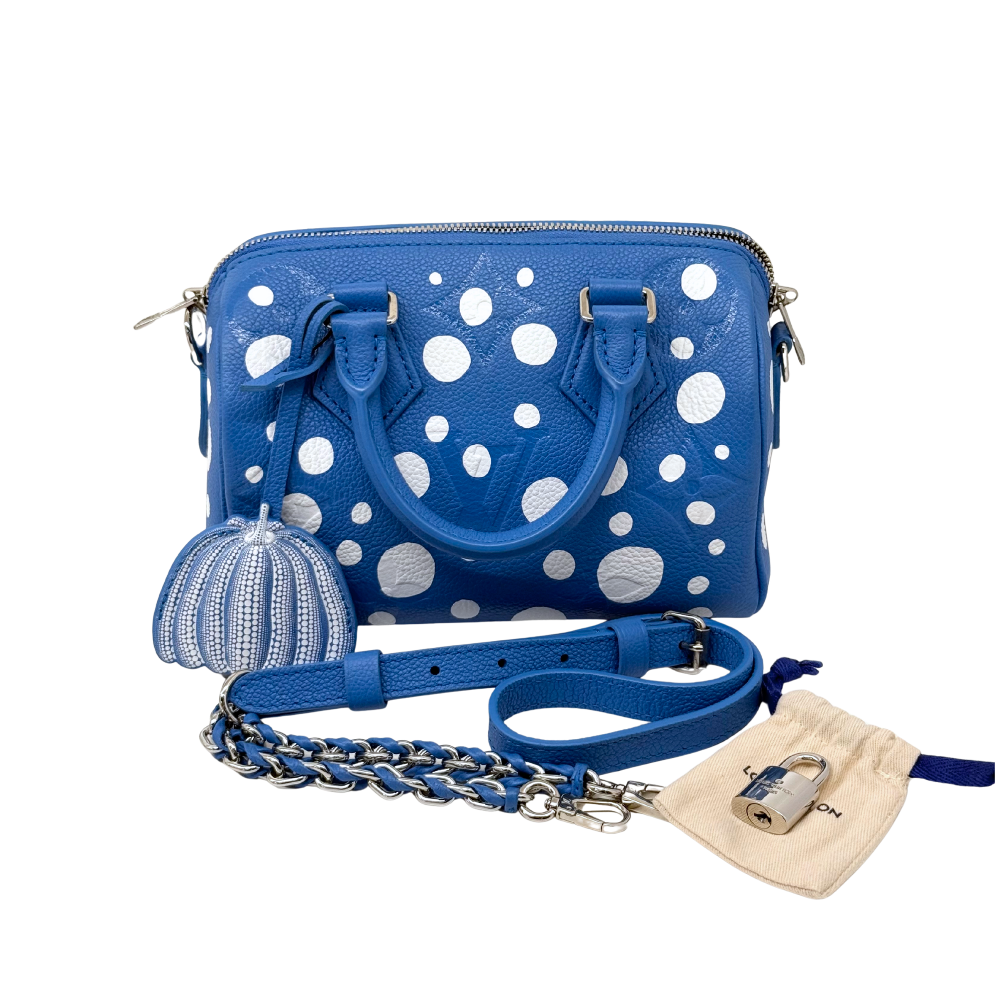 Louis Vuitton x Yayoi Kusama 2023 20 Speedy Bandouliere Infinity Dot handbag (brand new)