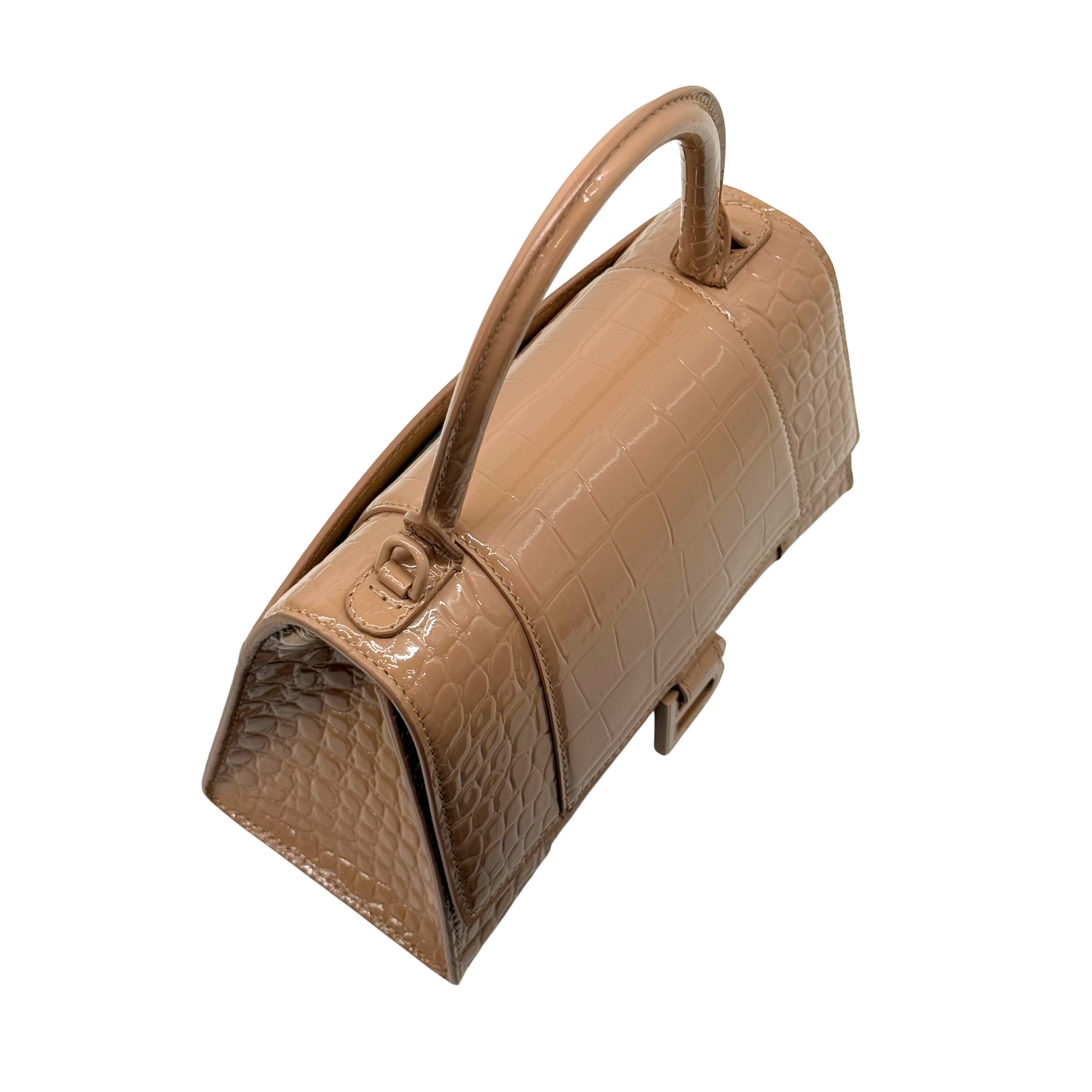 Balenciaga beige top handle