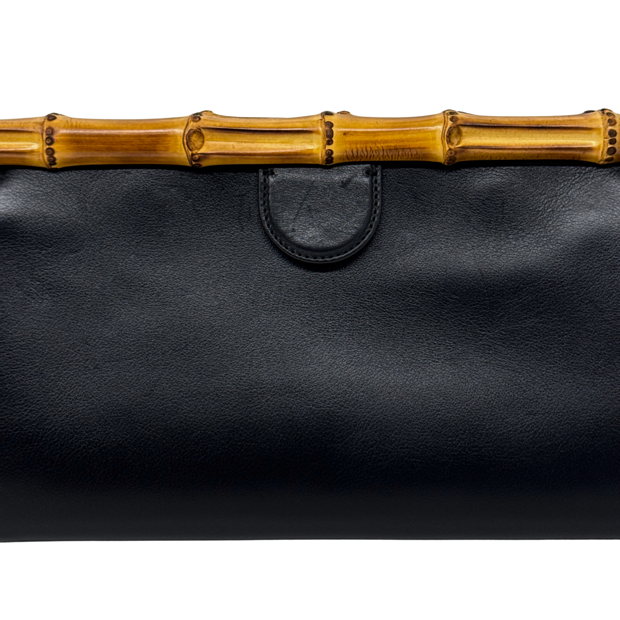 Gucci Diana clutch black with bamboo top closure (pre-owned)