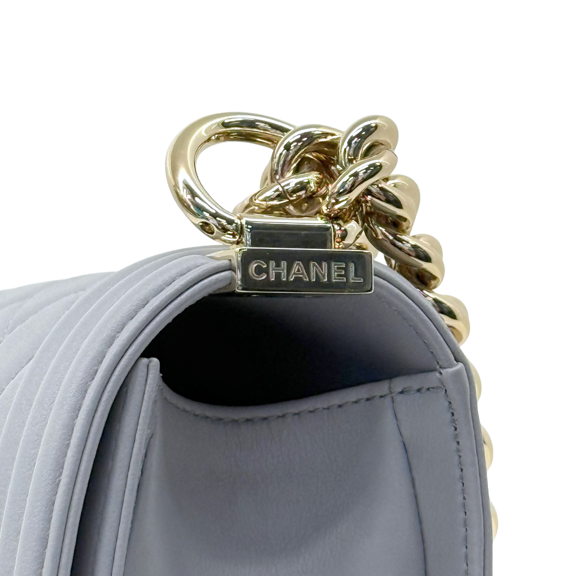 Chanel grey bag