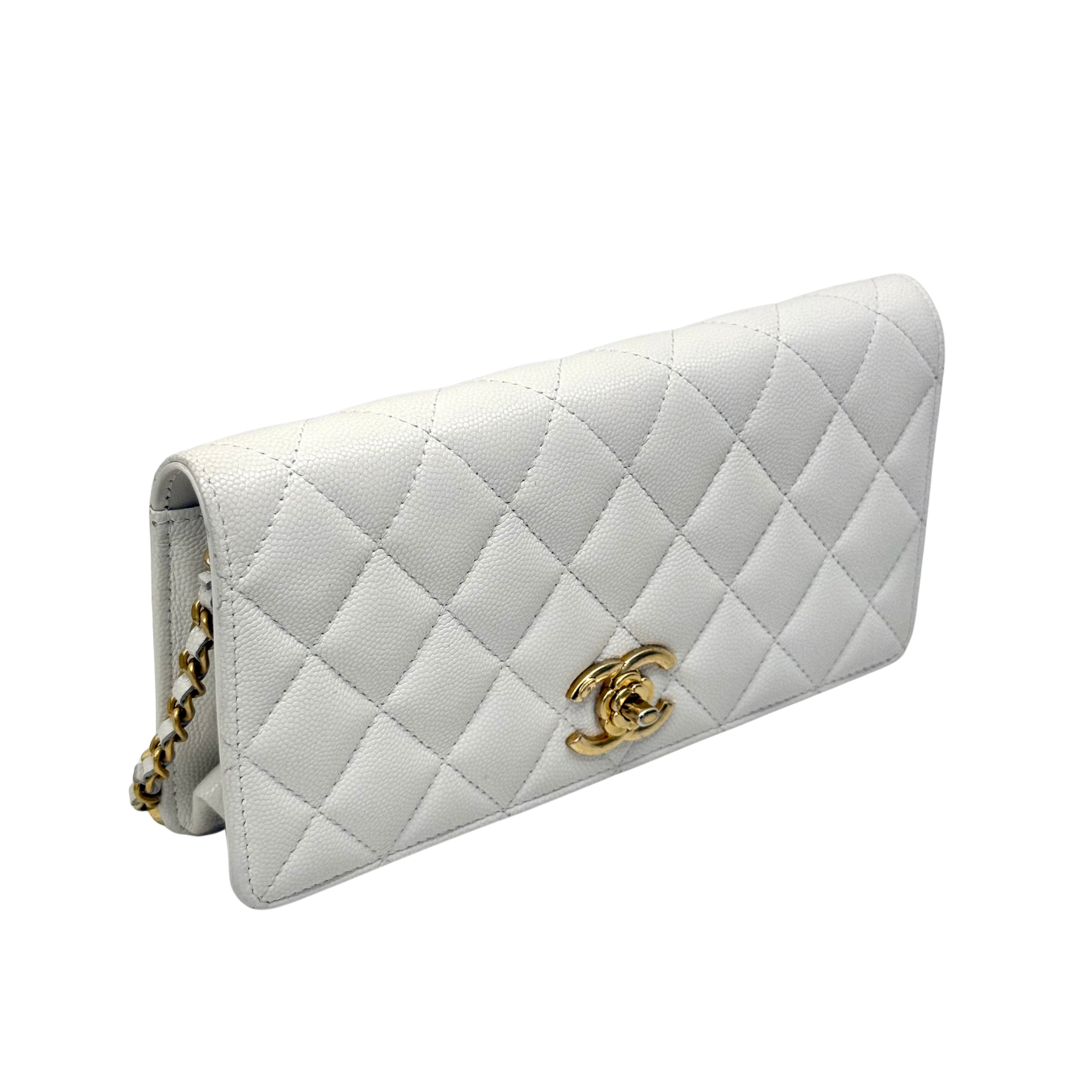 White Chanel Bag Small