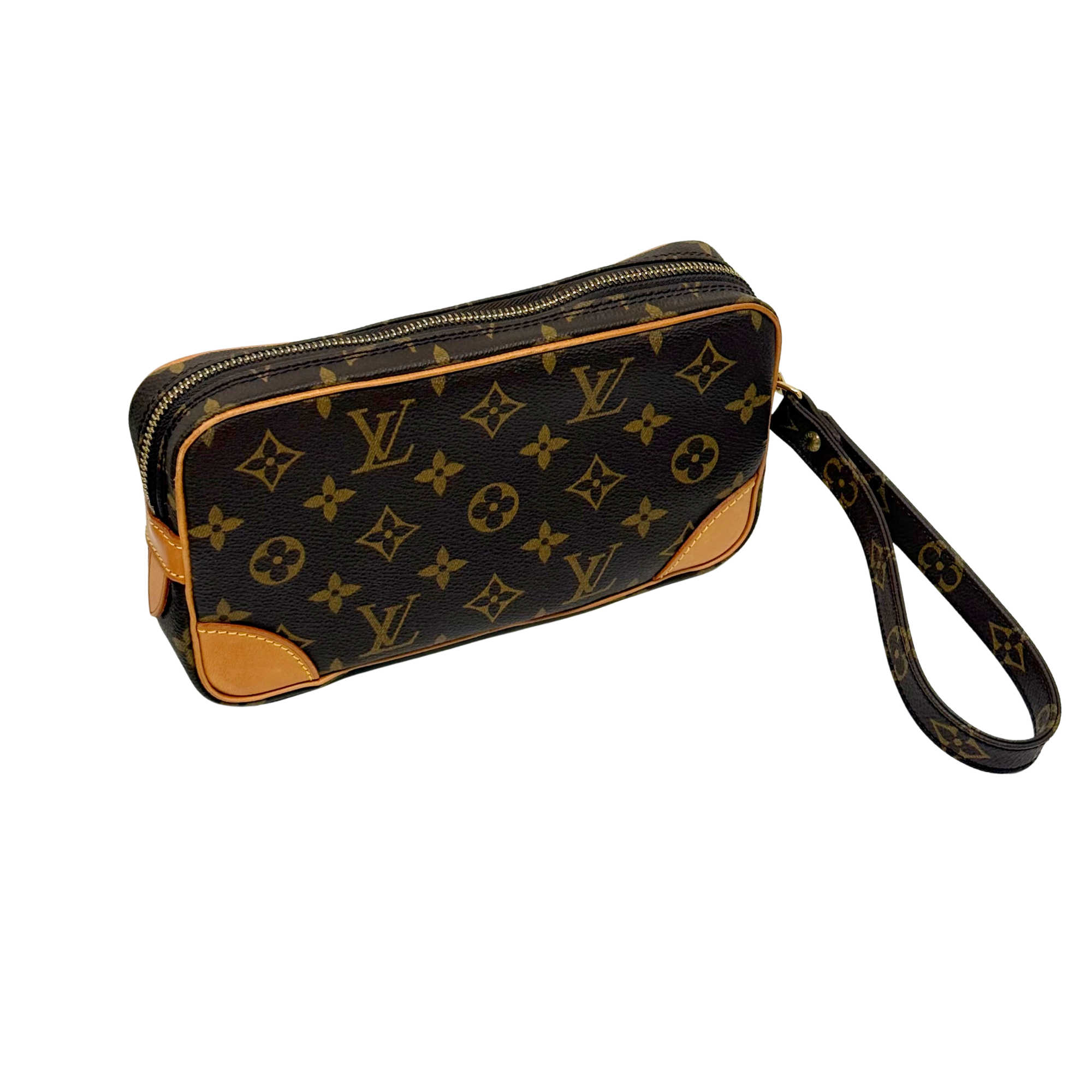 Louis Vuitton 1992 Monogram Marly Dragonne PM clutch bag (pre-owned)