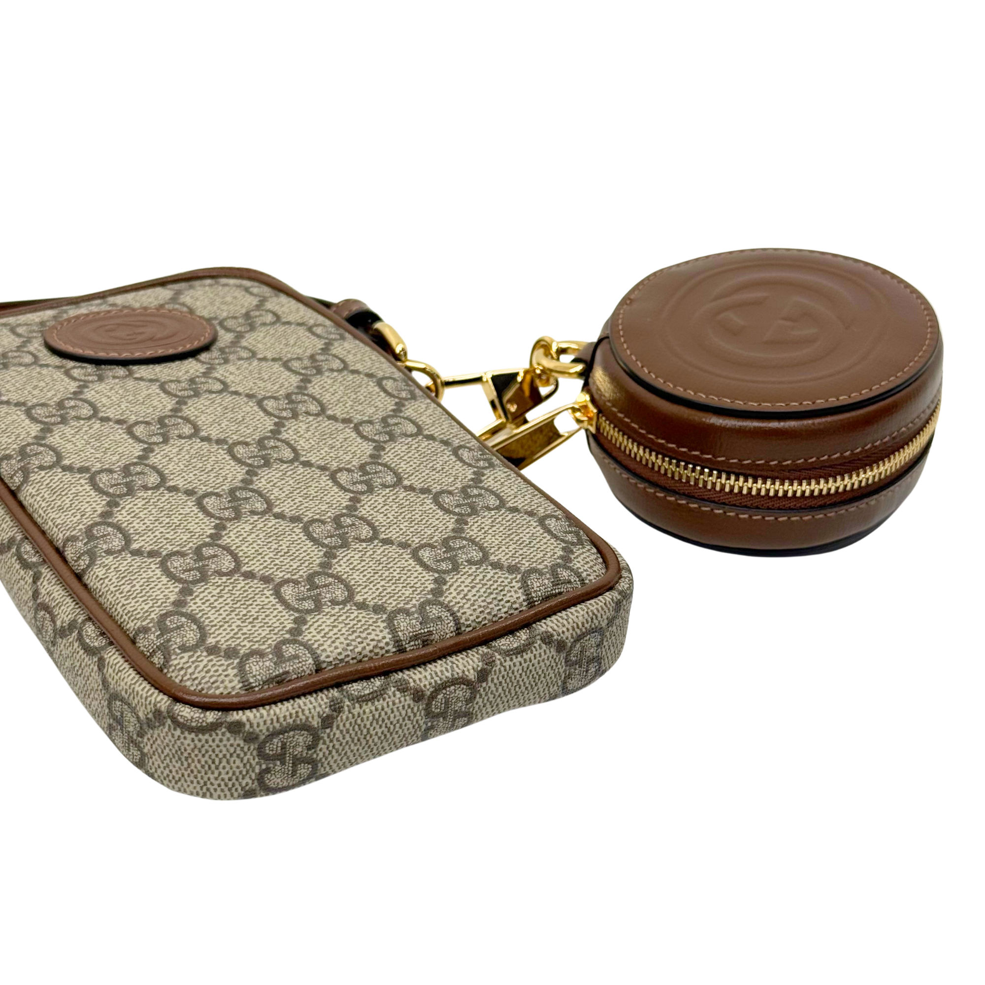 Gucci Interlocking G Mini Bag in GG Supreme Canvas (brand new)