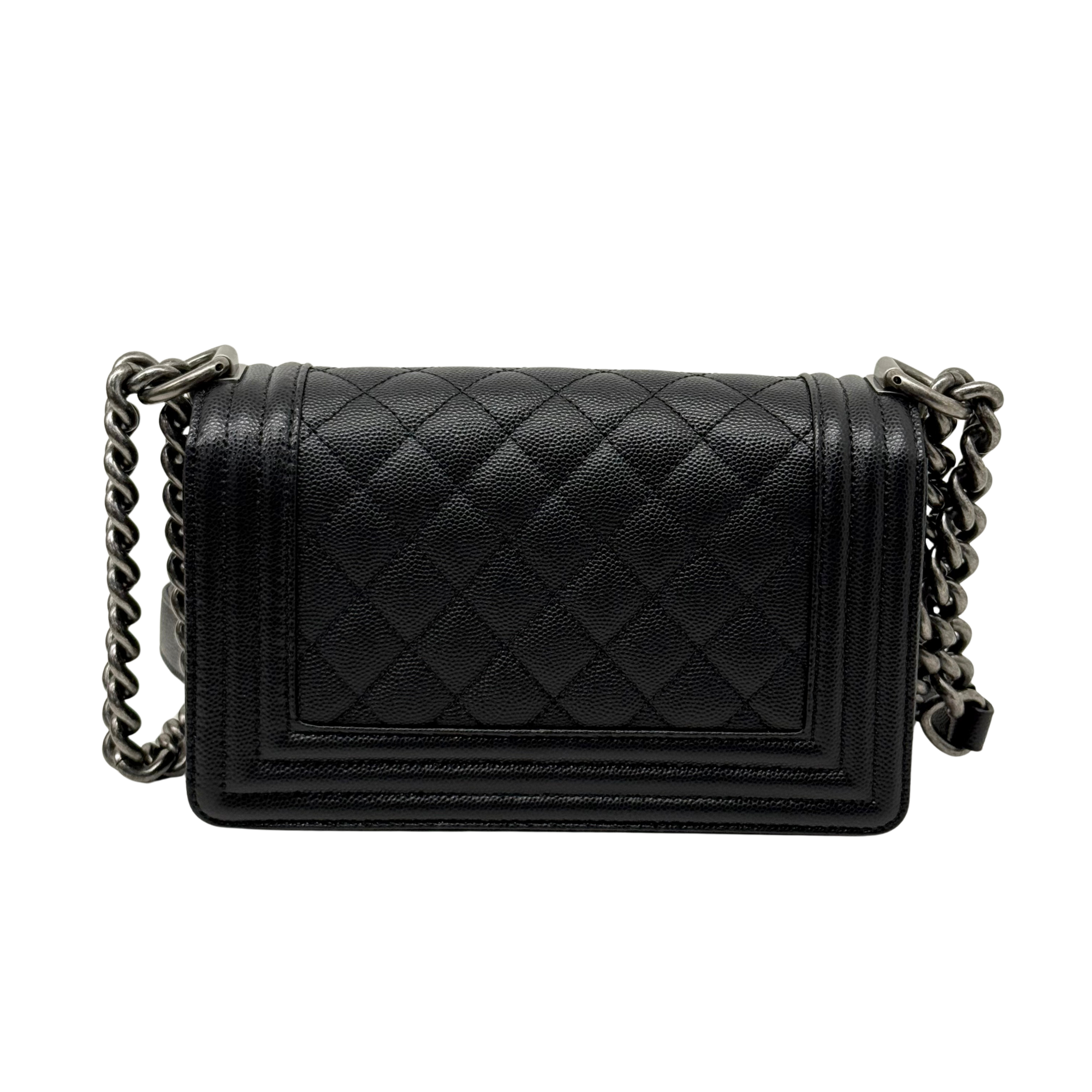 Chanel box type bag black