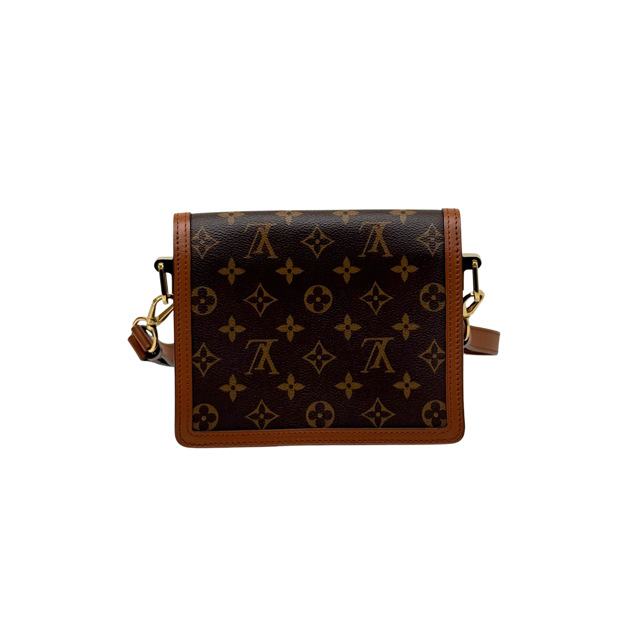 Louis Vuitton Dauphine Shoulder Bag Reverse Monogram Canvas Mini crossbody bag (pre-owned)