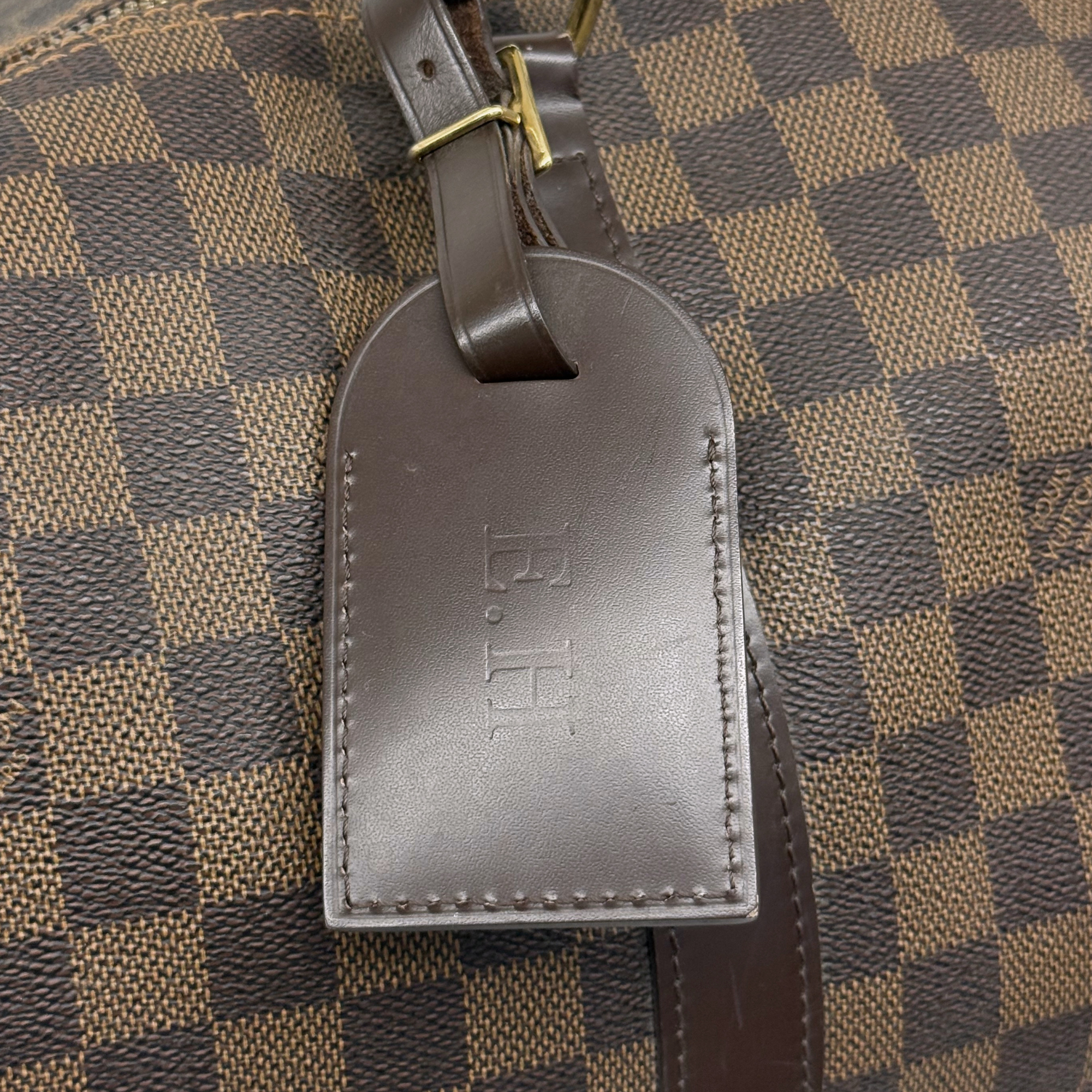 Louis Vuitton Keepall Bandouliere Bag Damier 55 travel bag (pre-owned)