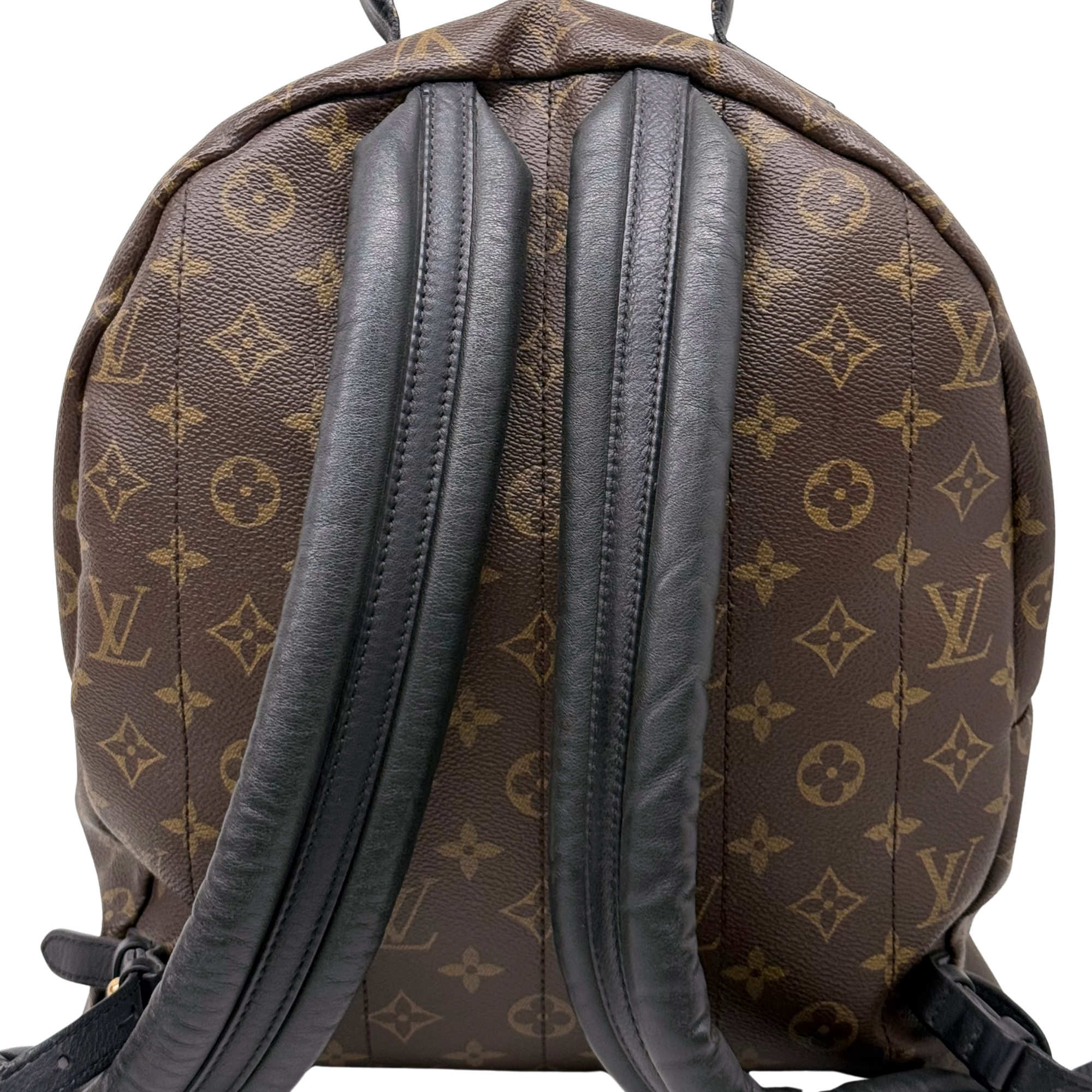 Louis Vuitton Palm Springs MM Monogram Canvas Brown Backpack Bag (pre-owned)