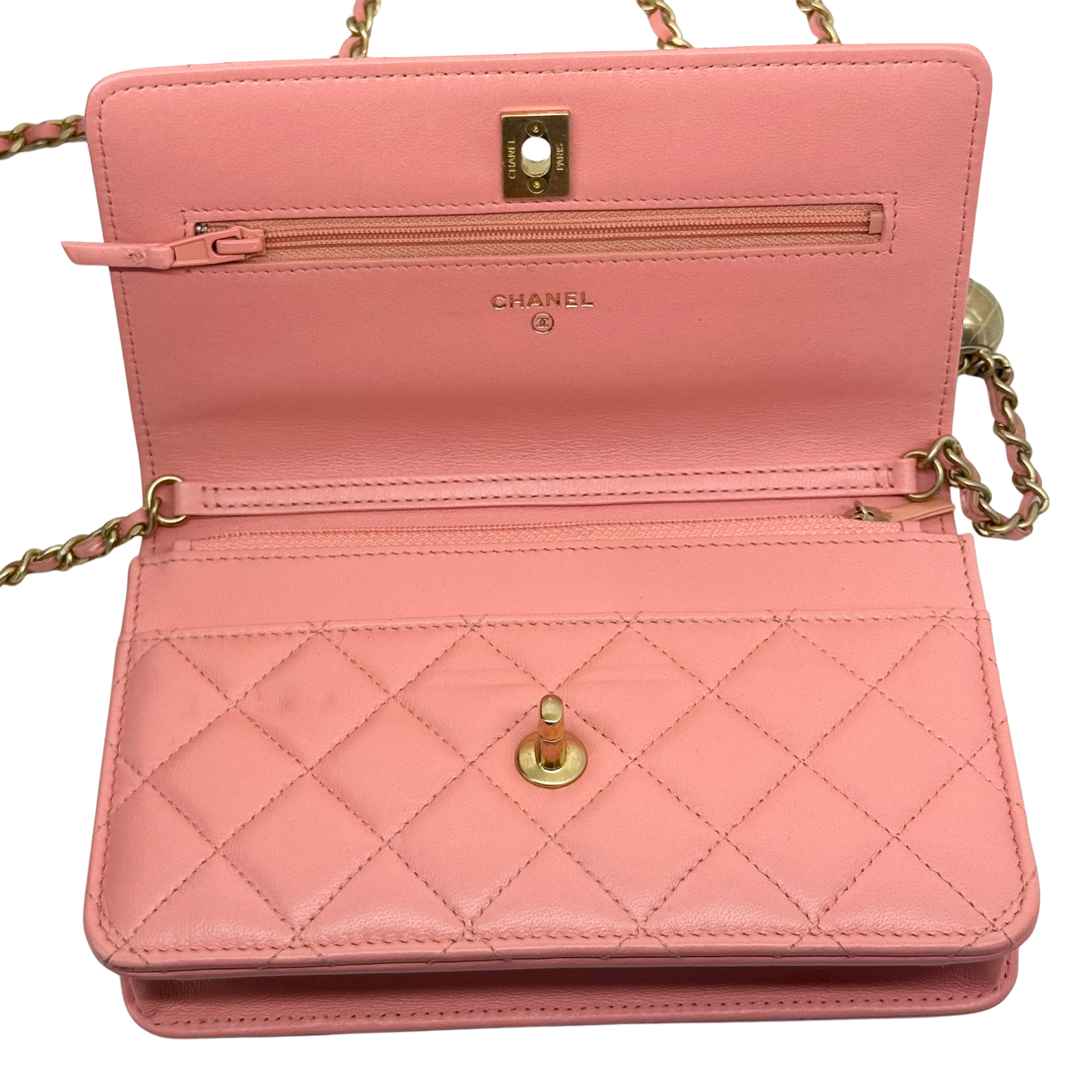 Chanel Salmon Pink small
