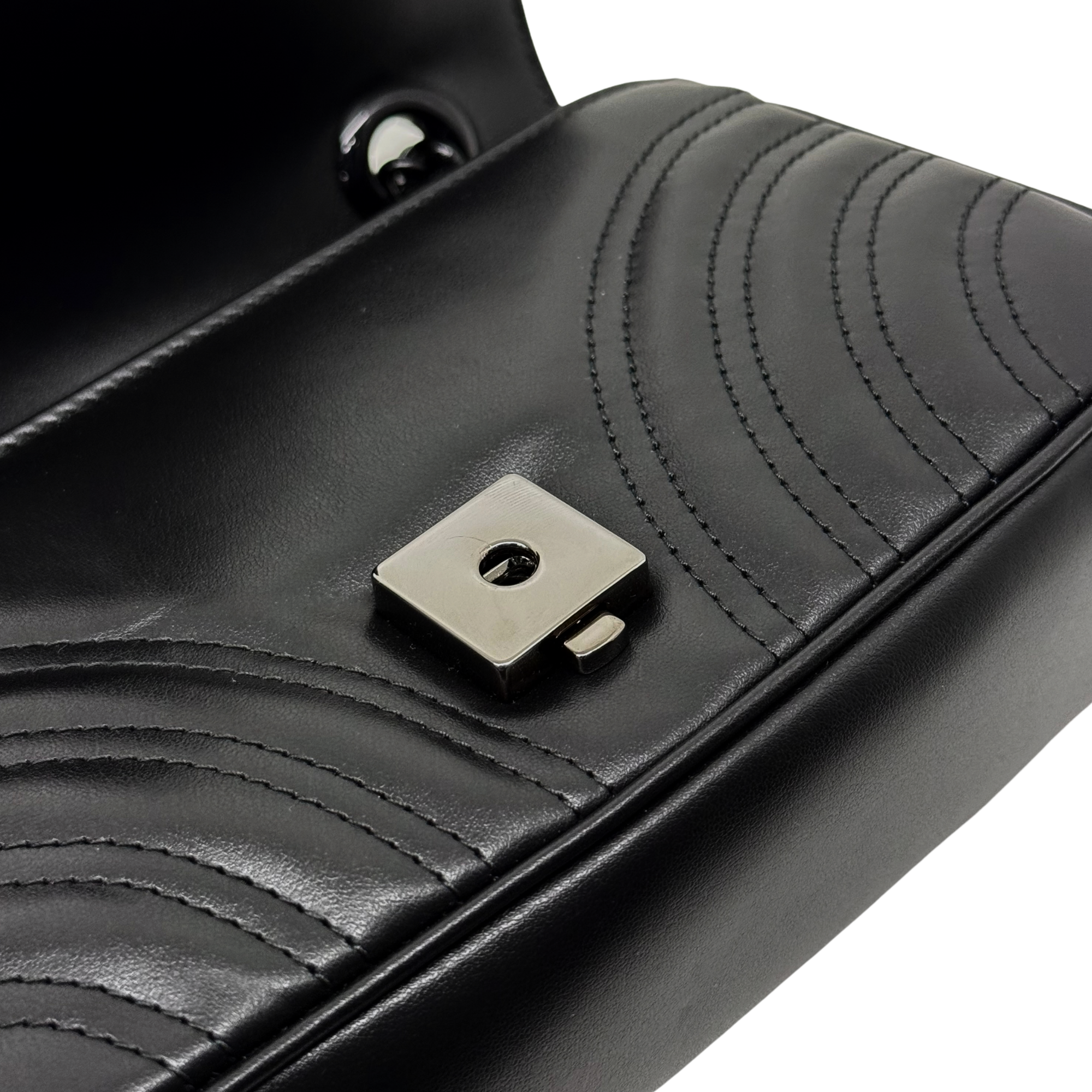 Gucci Black GG Marmont Small Shoulder Bag (brand new)