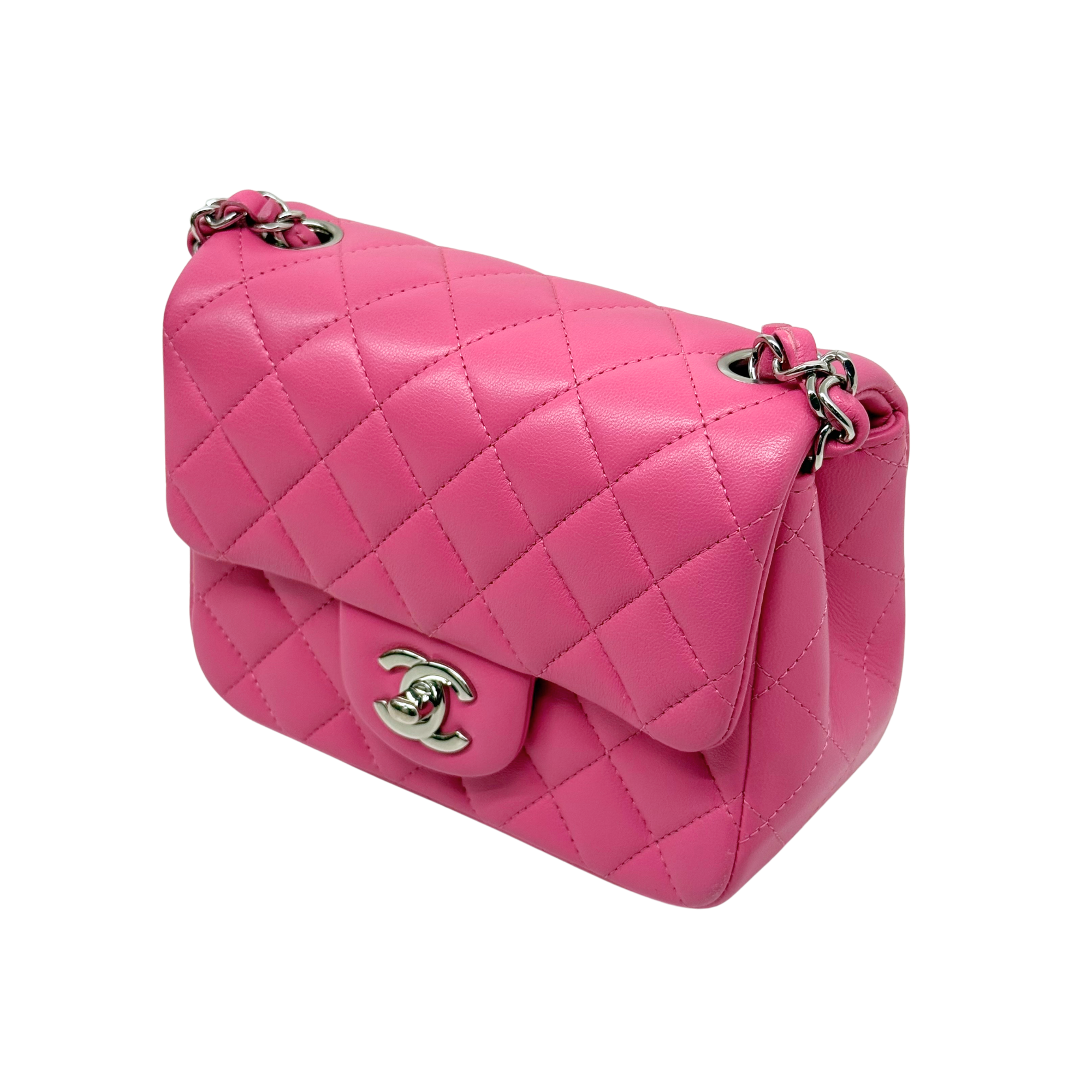 Chanel small pink bag