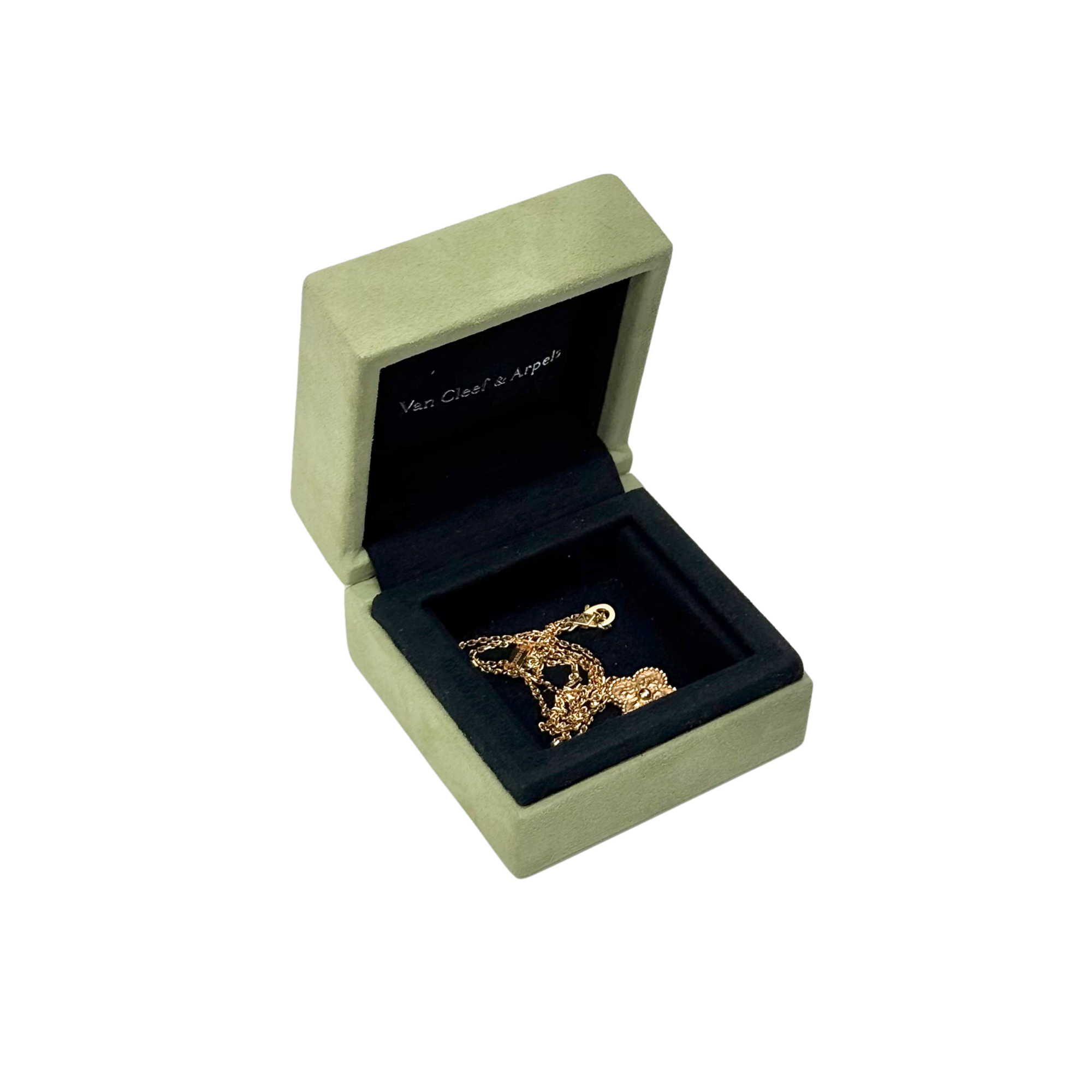Van Cleef Vintage Alhambra Pendant Necklace 18K Yellow Gold (pre-owned)