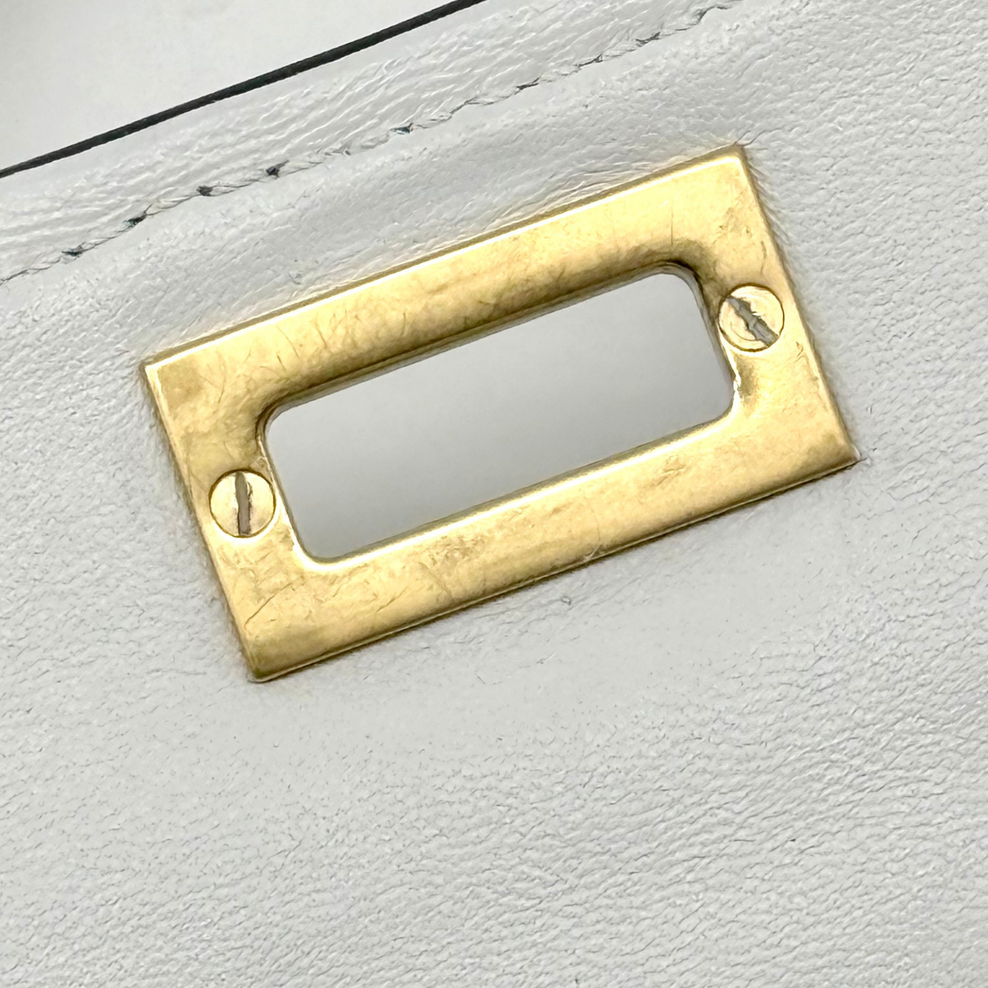 Chanel White Black Bag