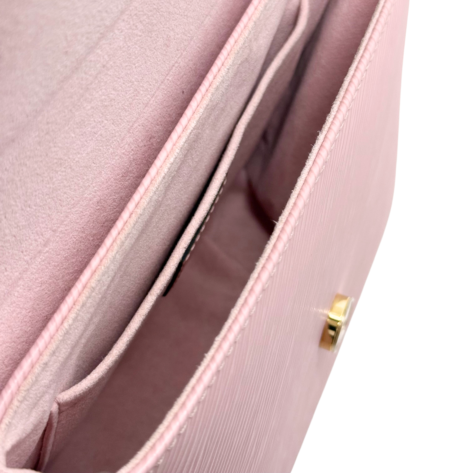 Louis Vuitton Epi Locky BB Rose Ballerine (pre-owned)