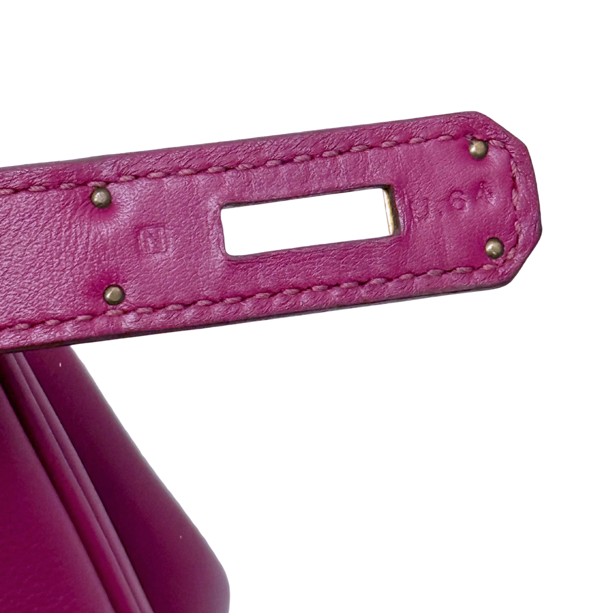 Hermes magenta birkin
