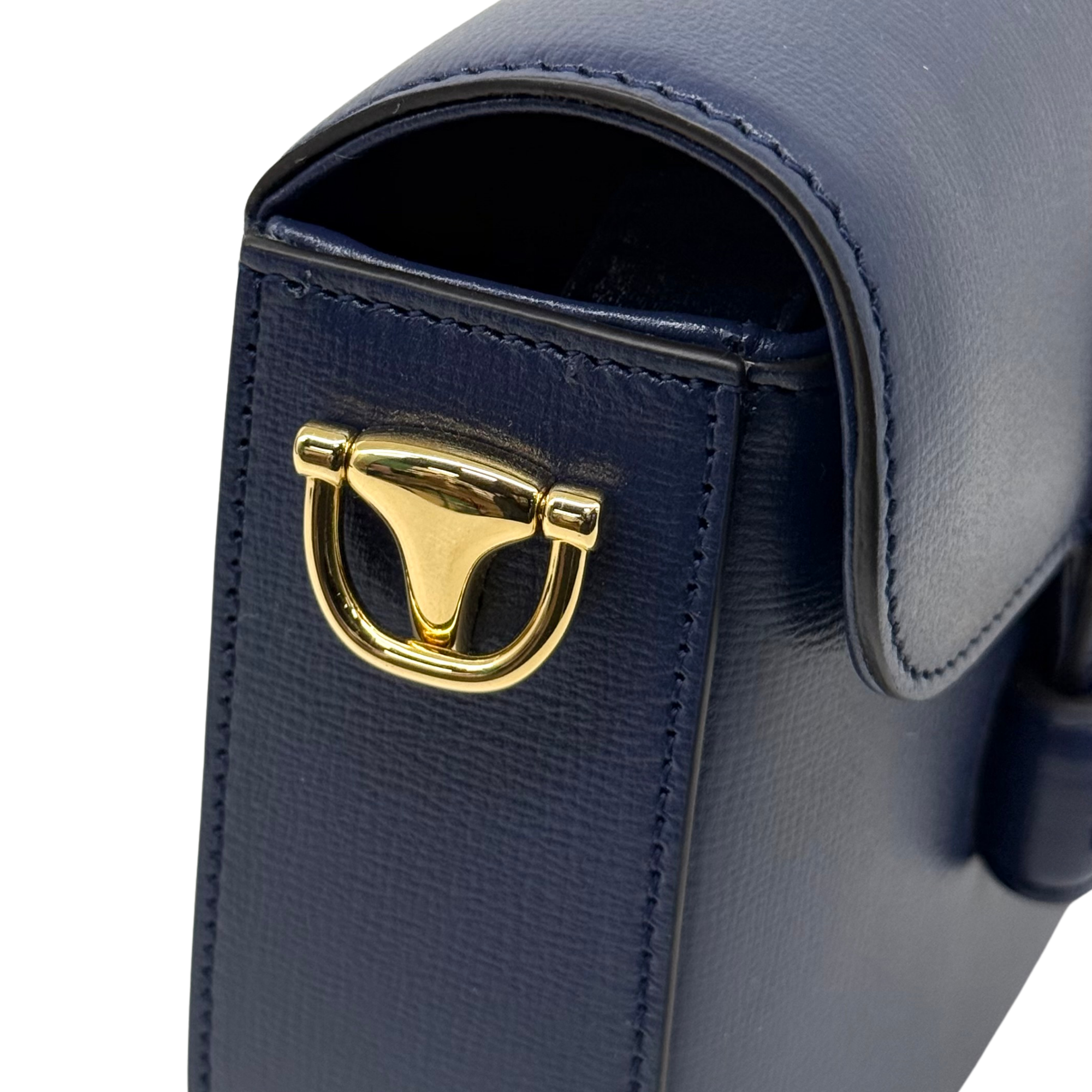 Gucci navy blue Horsebit 1955 shoulder bag (brand new)