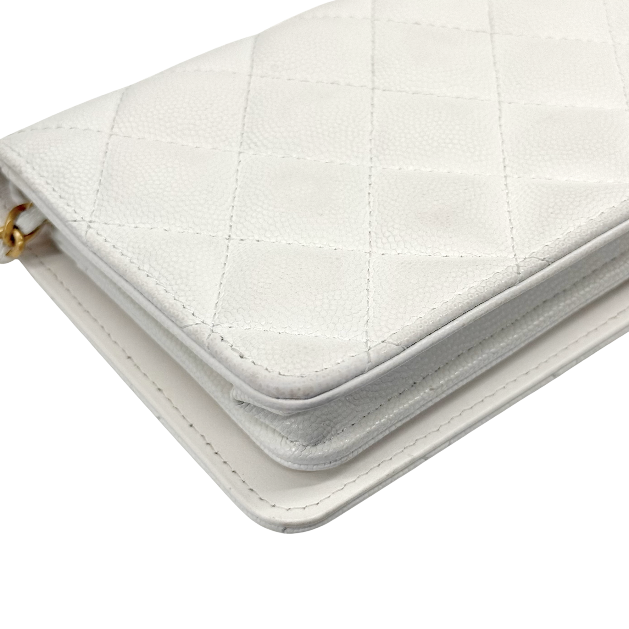 White Chanel Bag Small