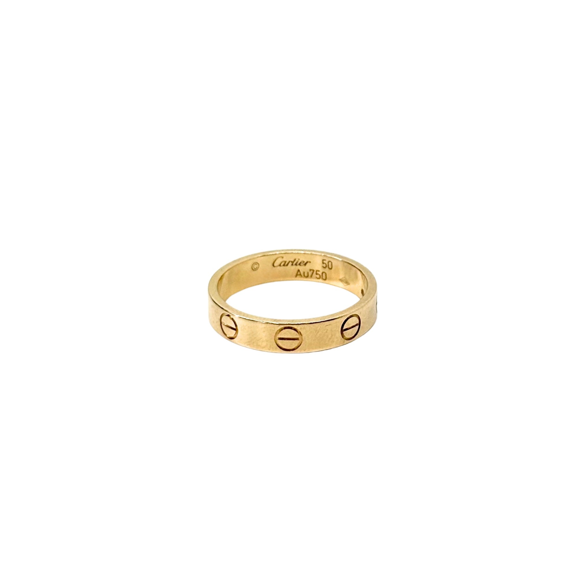 Cartier Love Ring Small Model 18k Gold (pre-owned)
