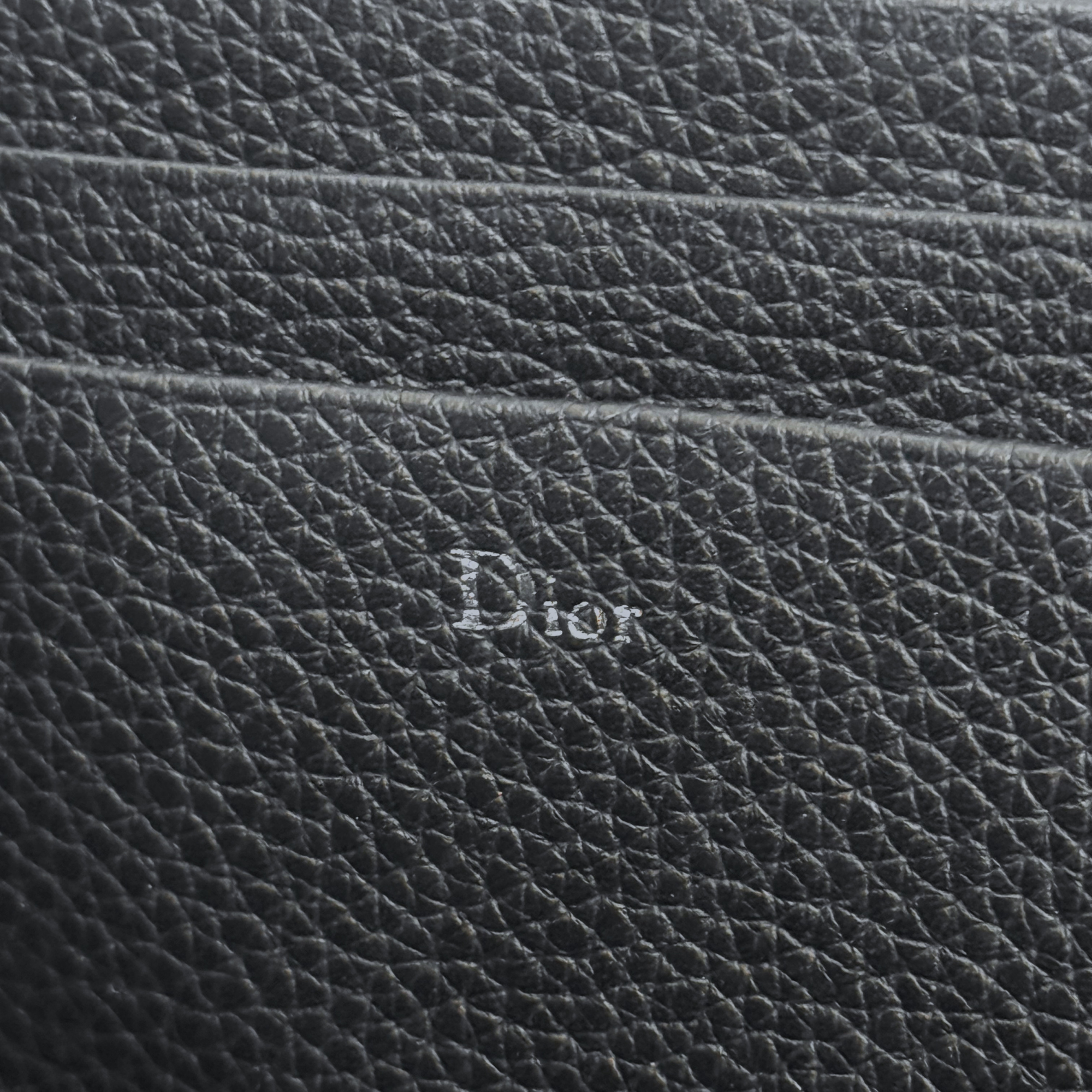 Dior Homme leather clutch bag (pre-owned)