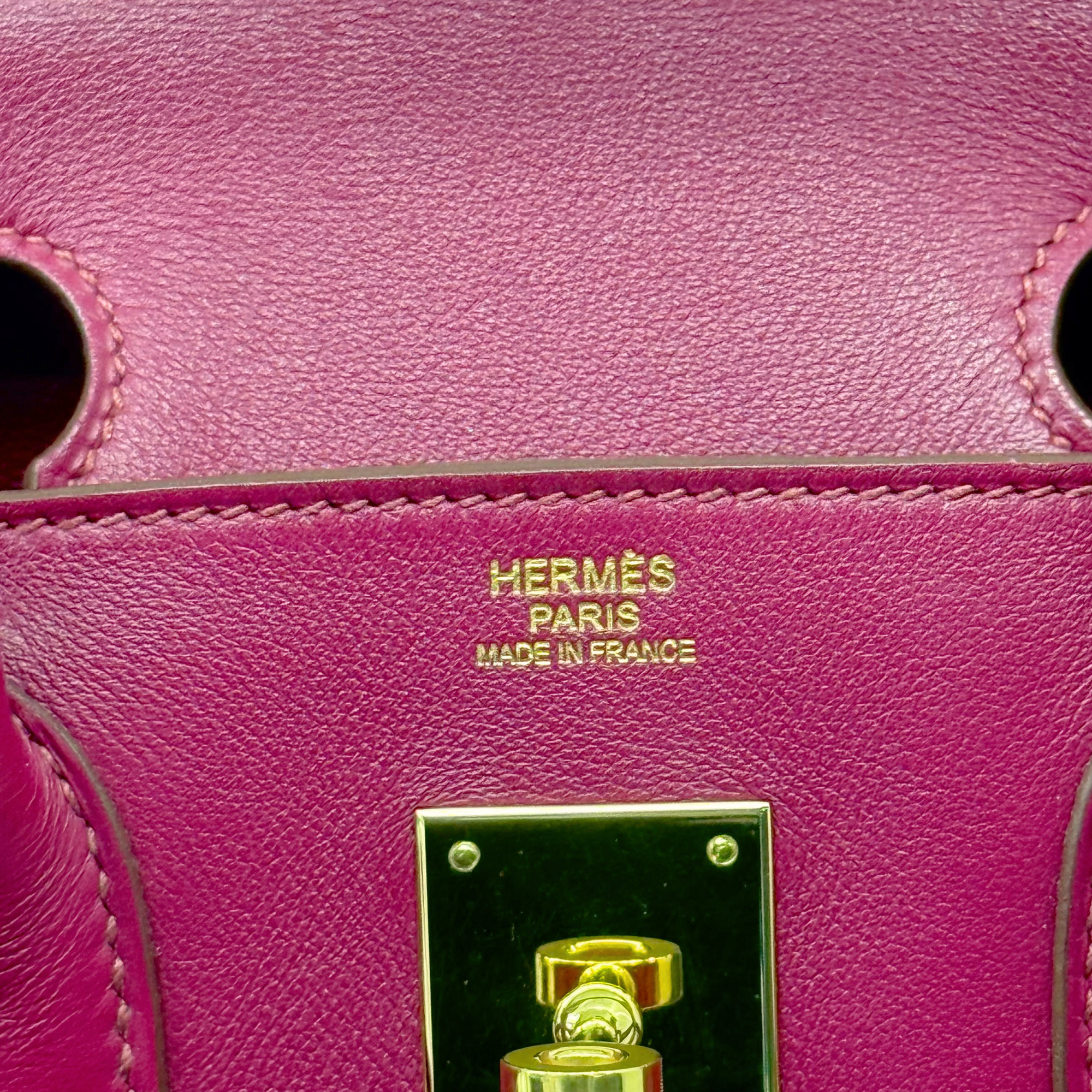 Hermes magenta birkin