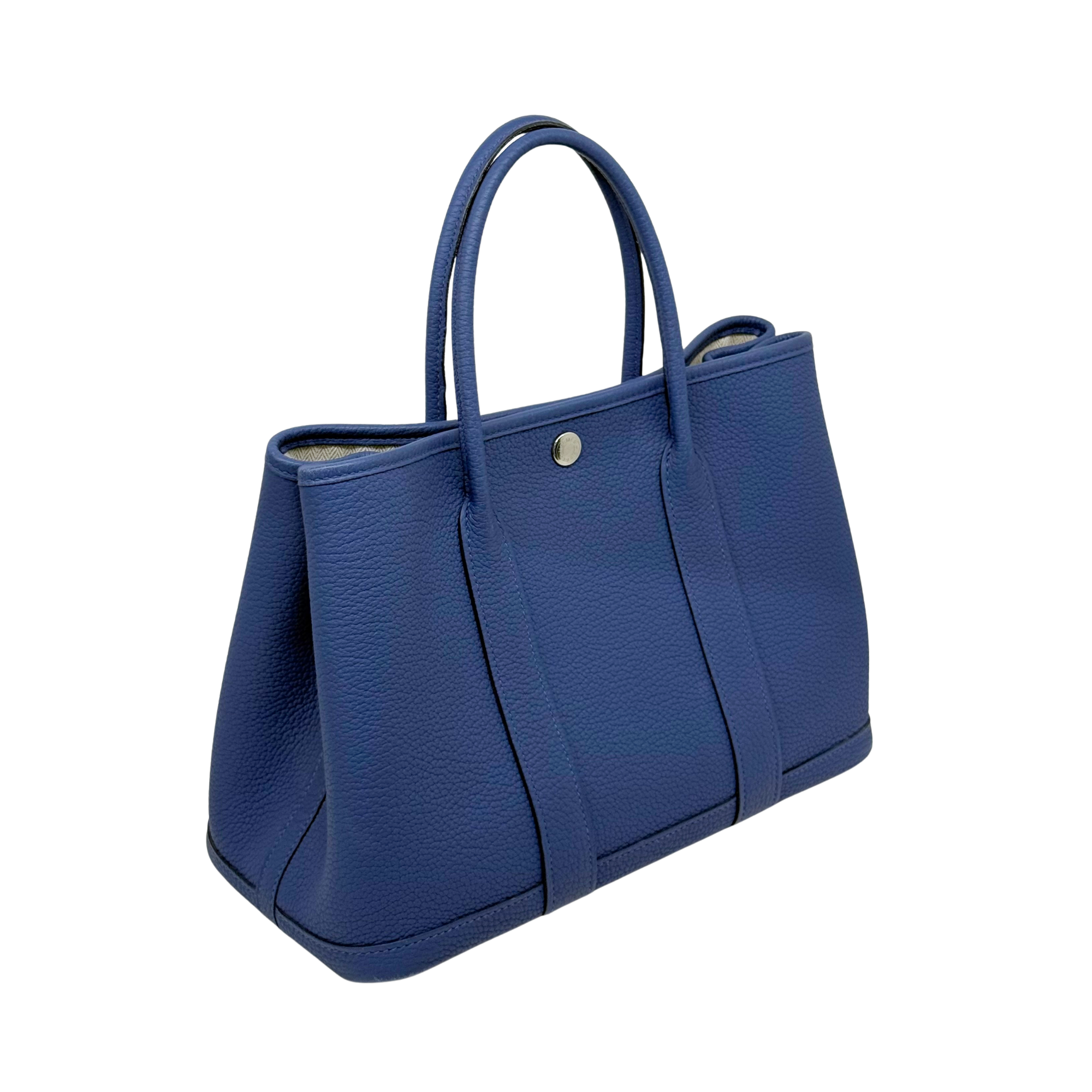 Hermes blue bag