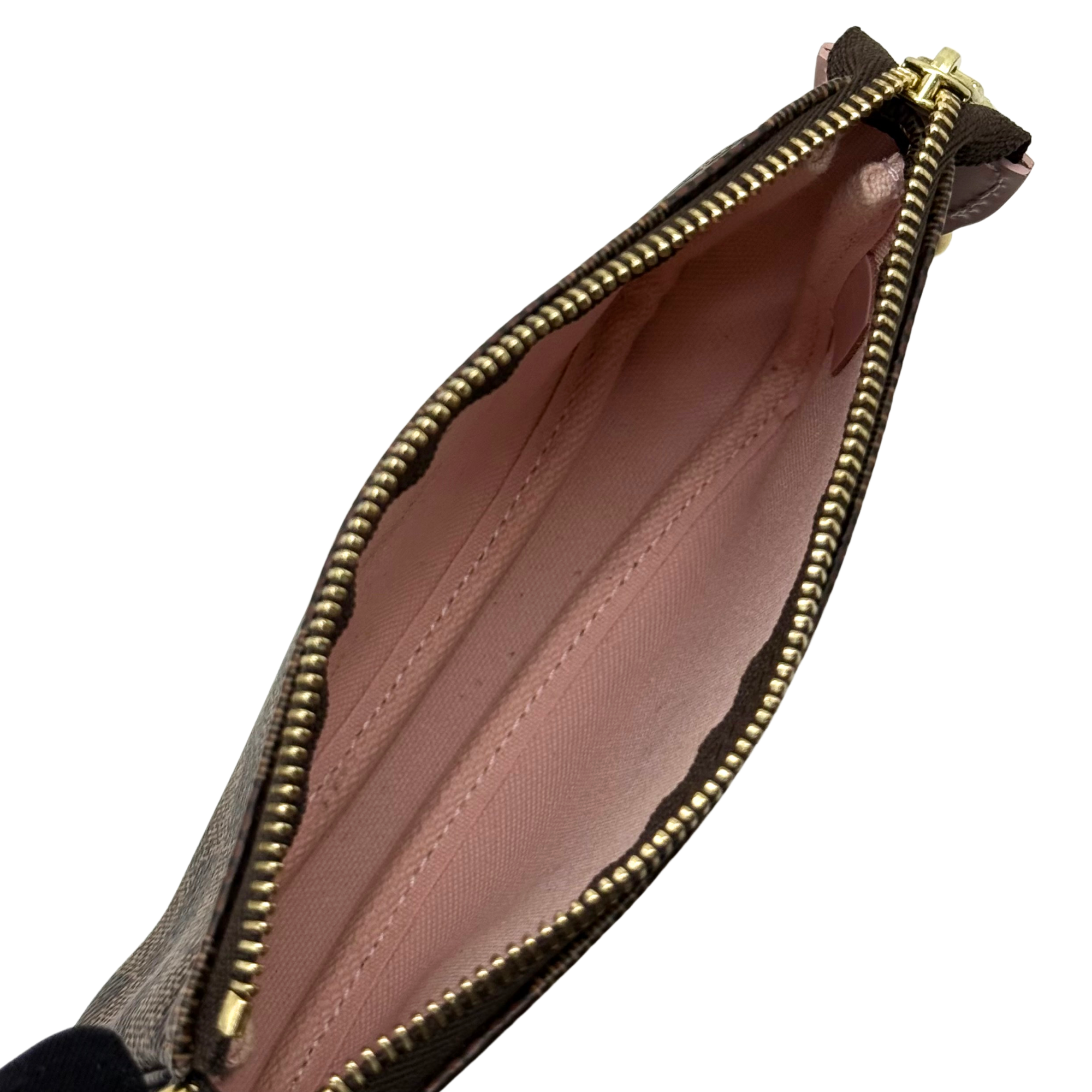 Louis Vuitton Pochette Accessoires Limited Edition Vivienne Xmas Damier Mini clutch bag (pre-owned)