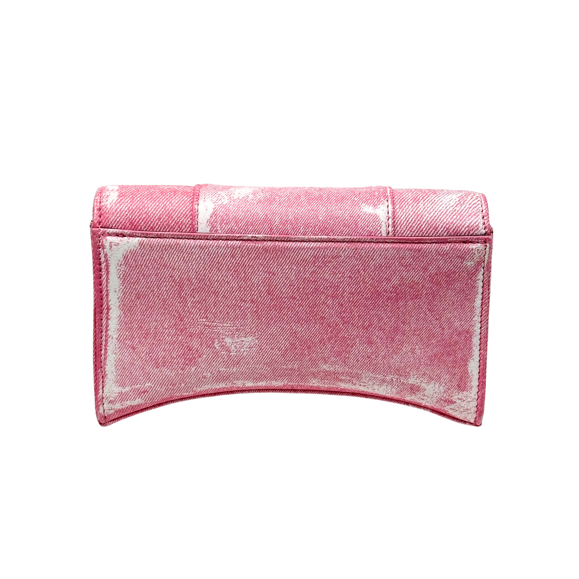 Balenciaga denim pink