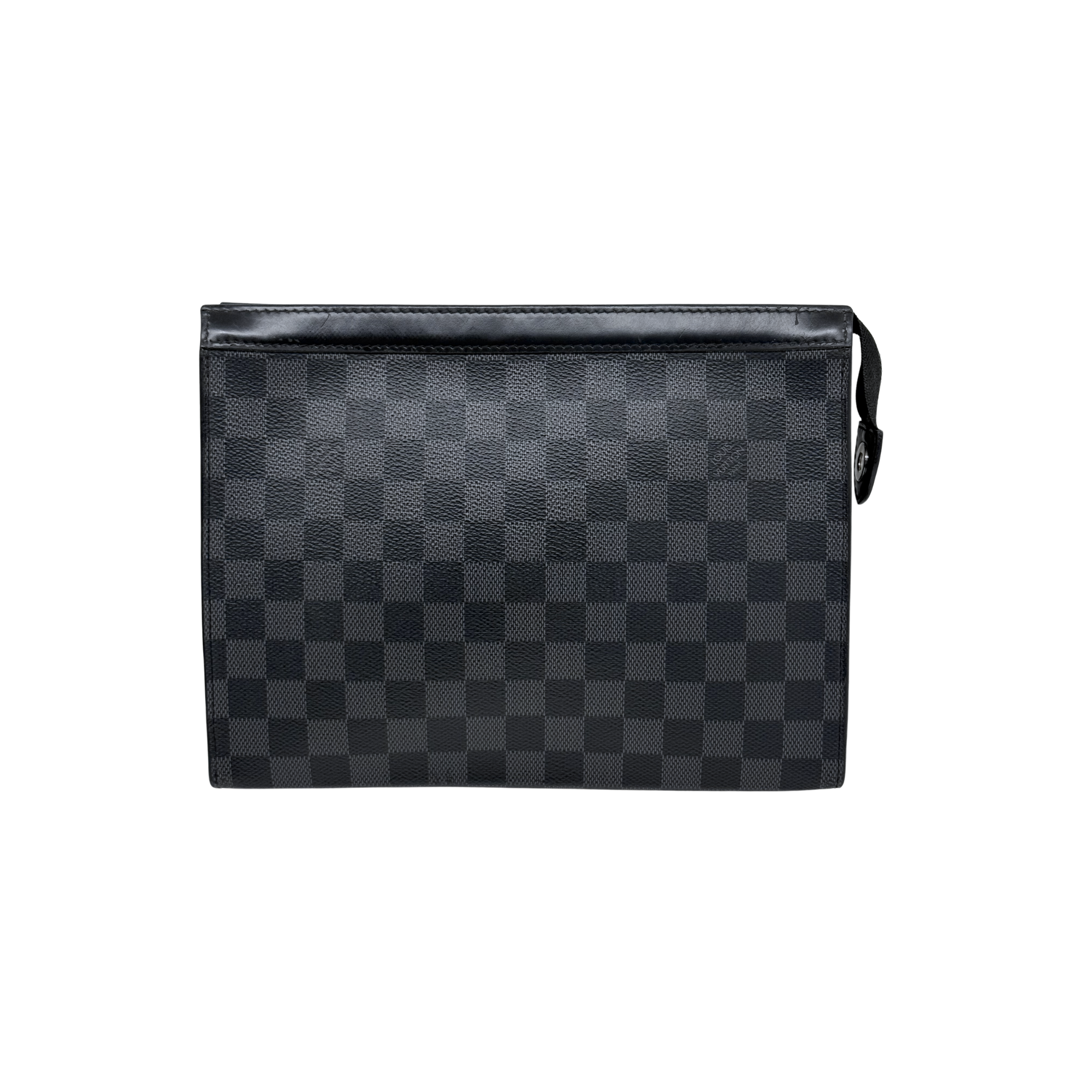 Louis Vuitton Damier Graphite Pochette Voyage MM clutch bag Black (pre-owned)