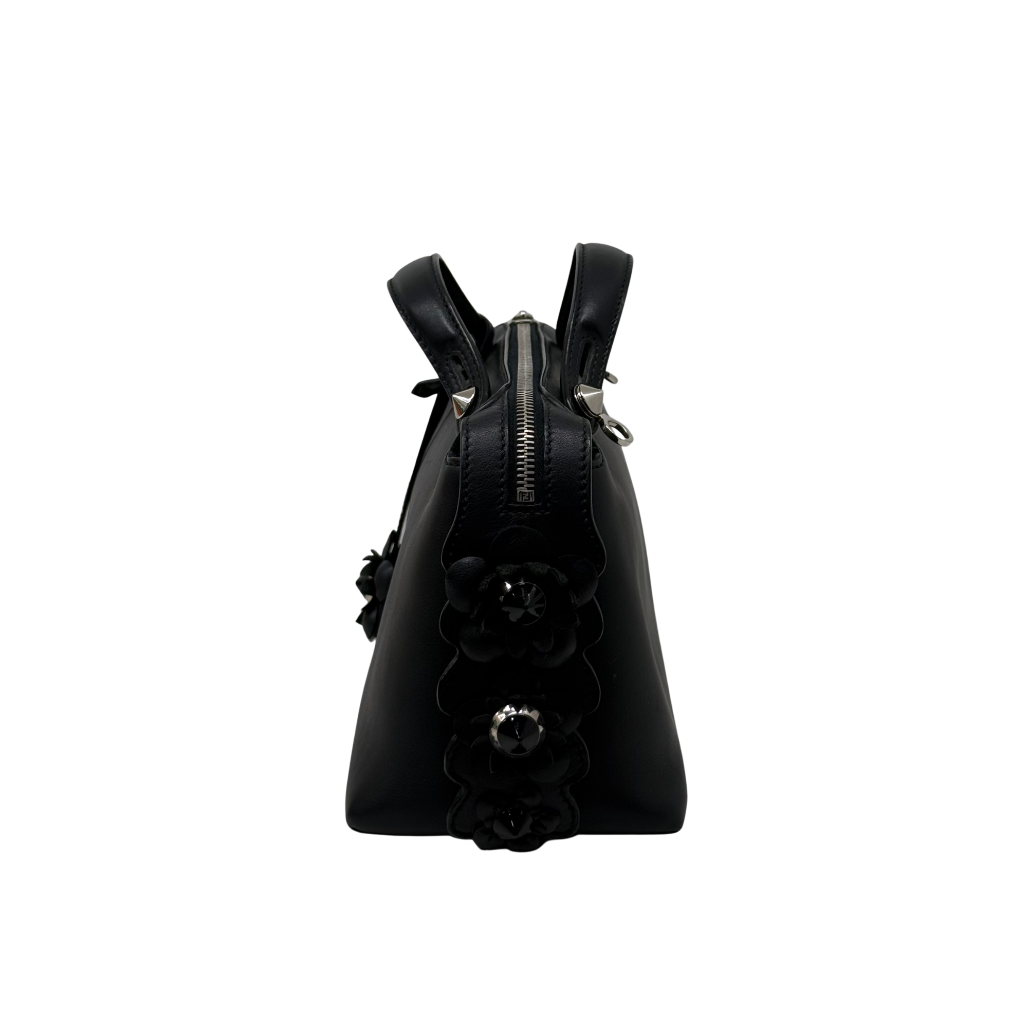 Fendi By The Way Black Flowerland Edition Bag (pre-owned)