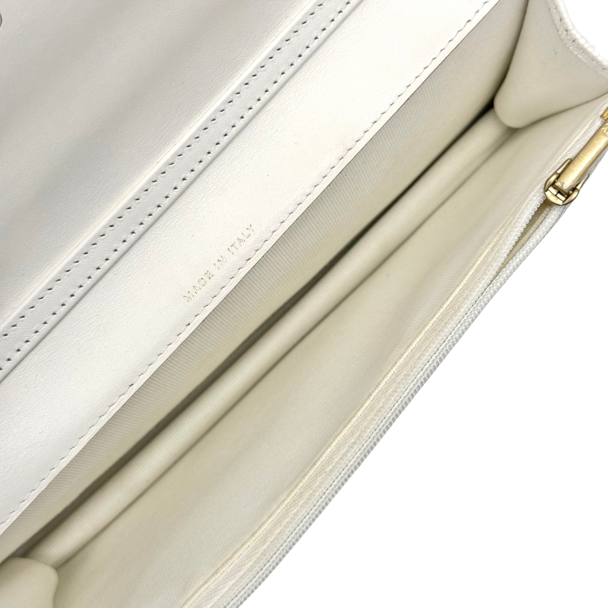 White Chanel Bag Small