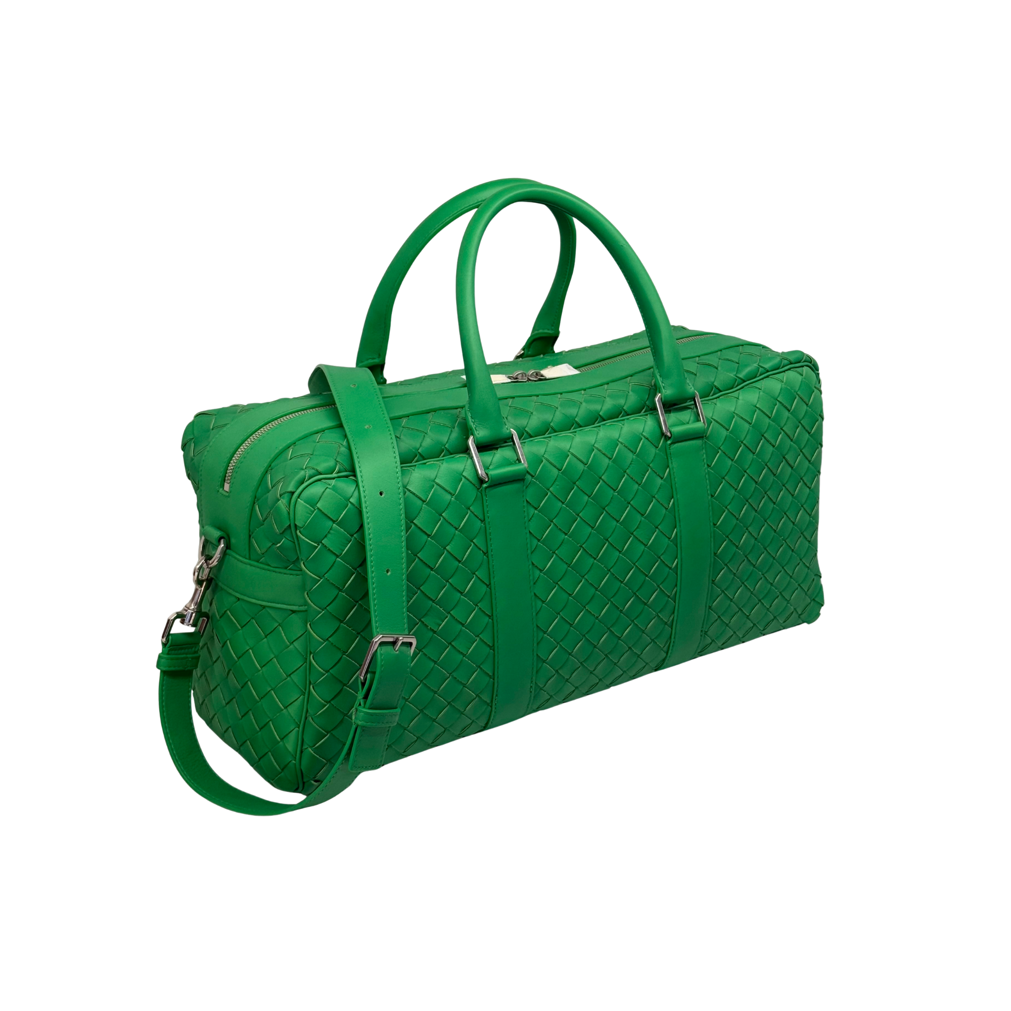 Bottega Veneta Intrecciato Duffle Bag Parakeet green
 (brand new)