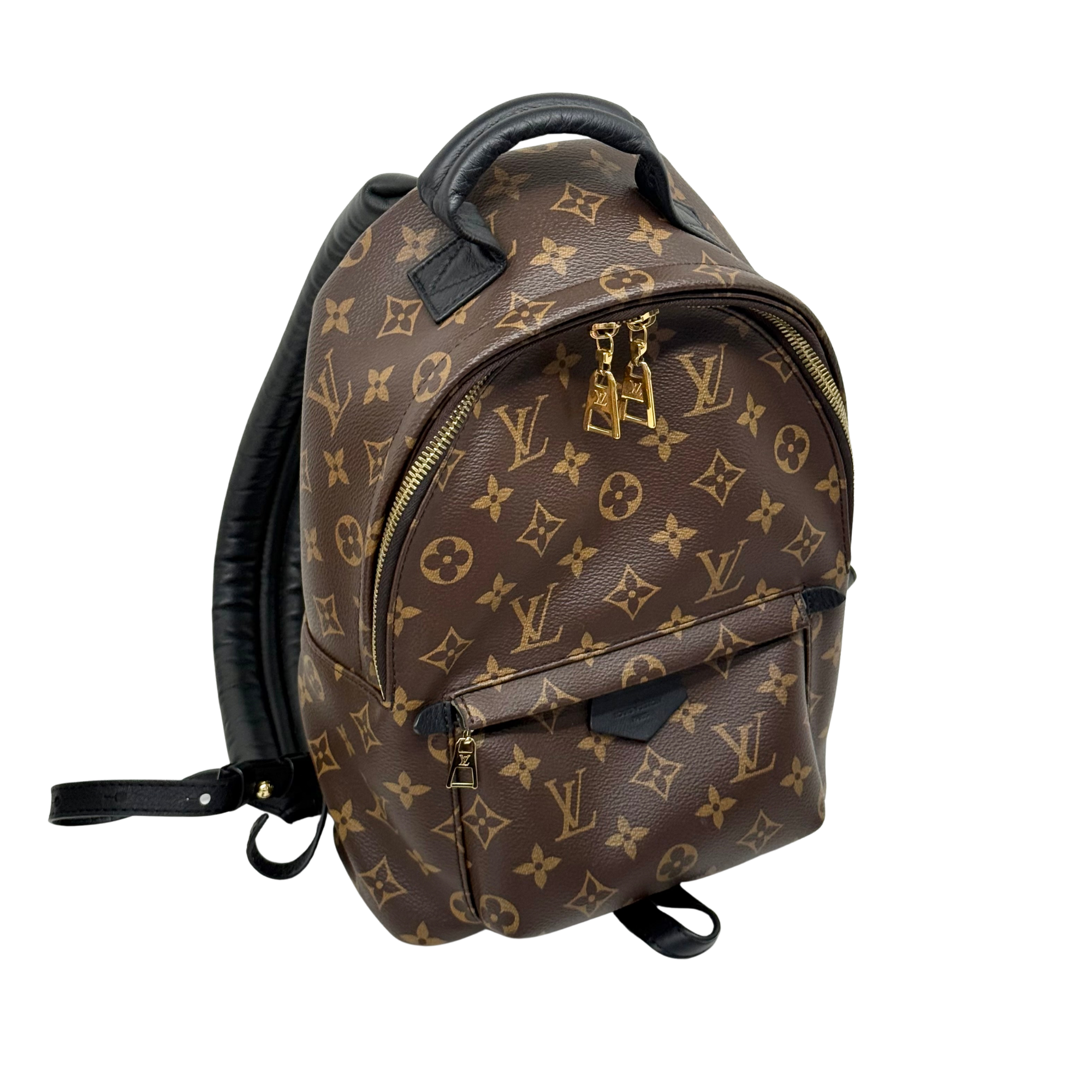 Louis Vuitton Palm Springs PM Brown Monogram Canvas Backpack Bag (pre-owned)
