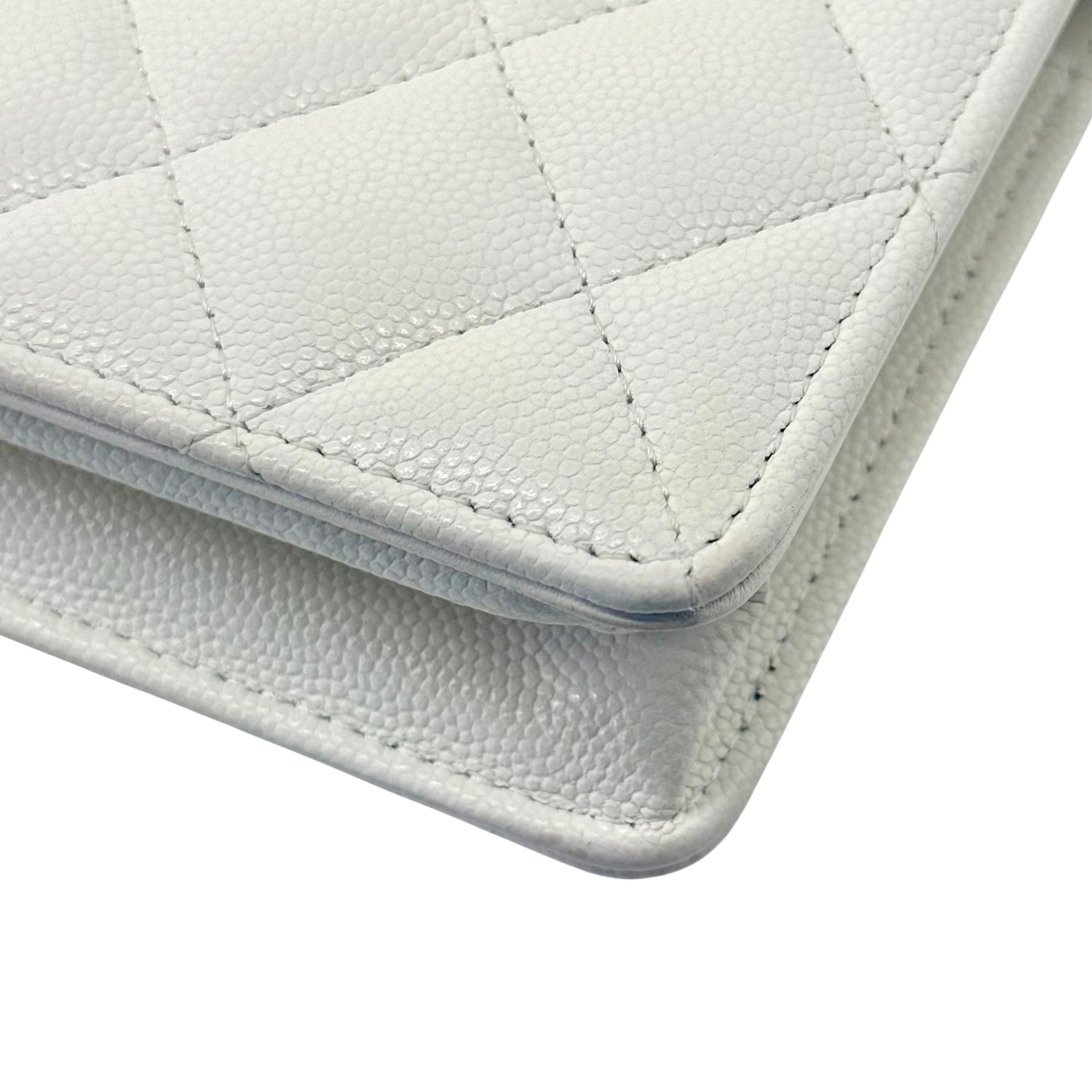 White Chanel Bag Small