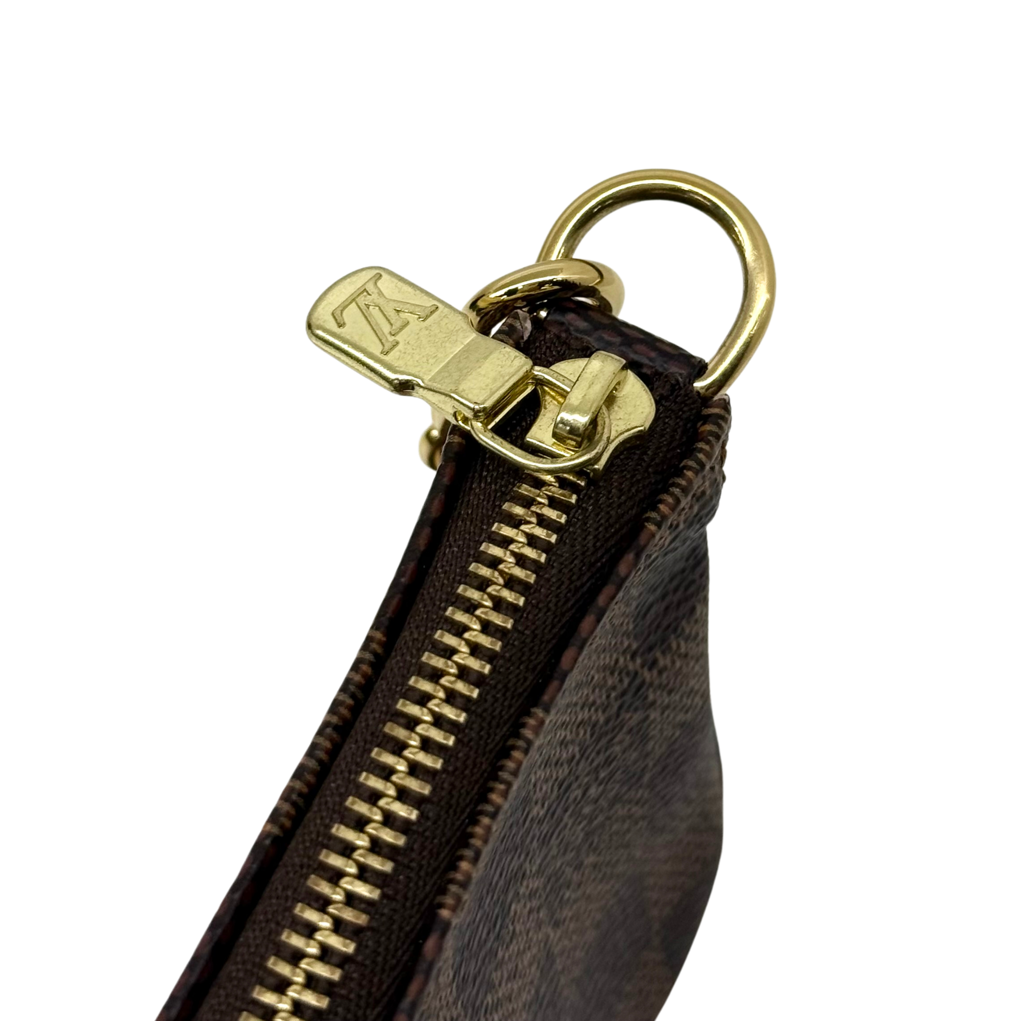 Louis Vuitton Pochette Accessoires Limited Edition Vivienne Xmas Damier Mini clutch bag (pre-owned)