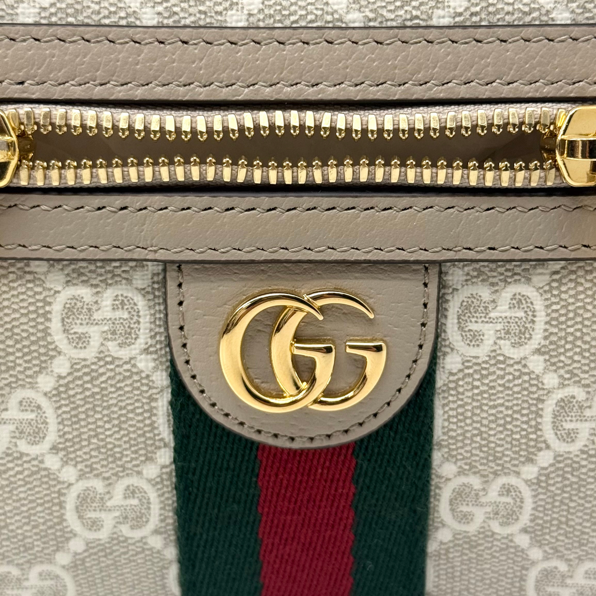 Gucci Beige Ophidia super mini shoulder bag (brand new)