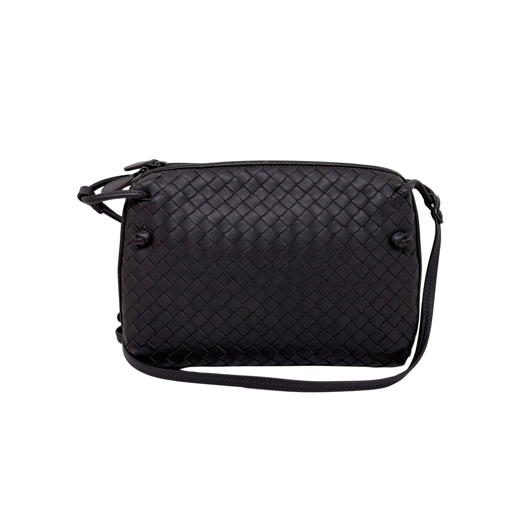 Bottega Veneta Nodini Intrecciato Nappa Cross-Body Bag (pre-owned)