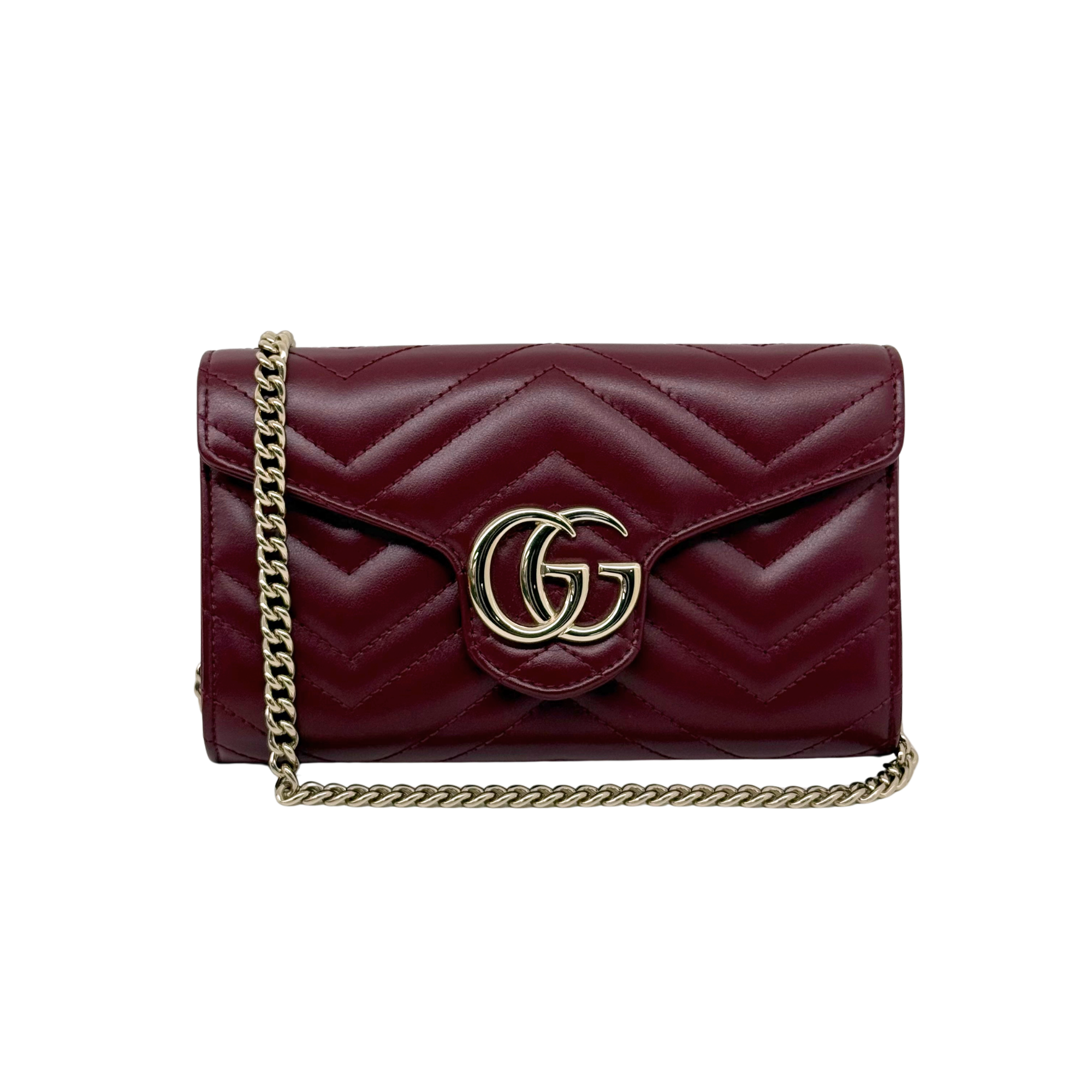 Gucci GG Marmont chain wallet (brand new)