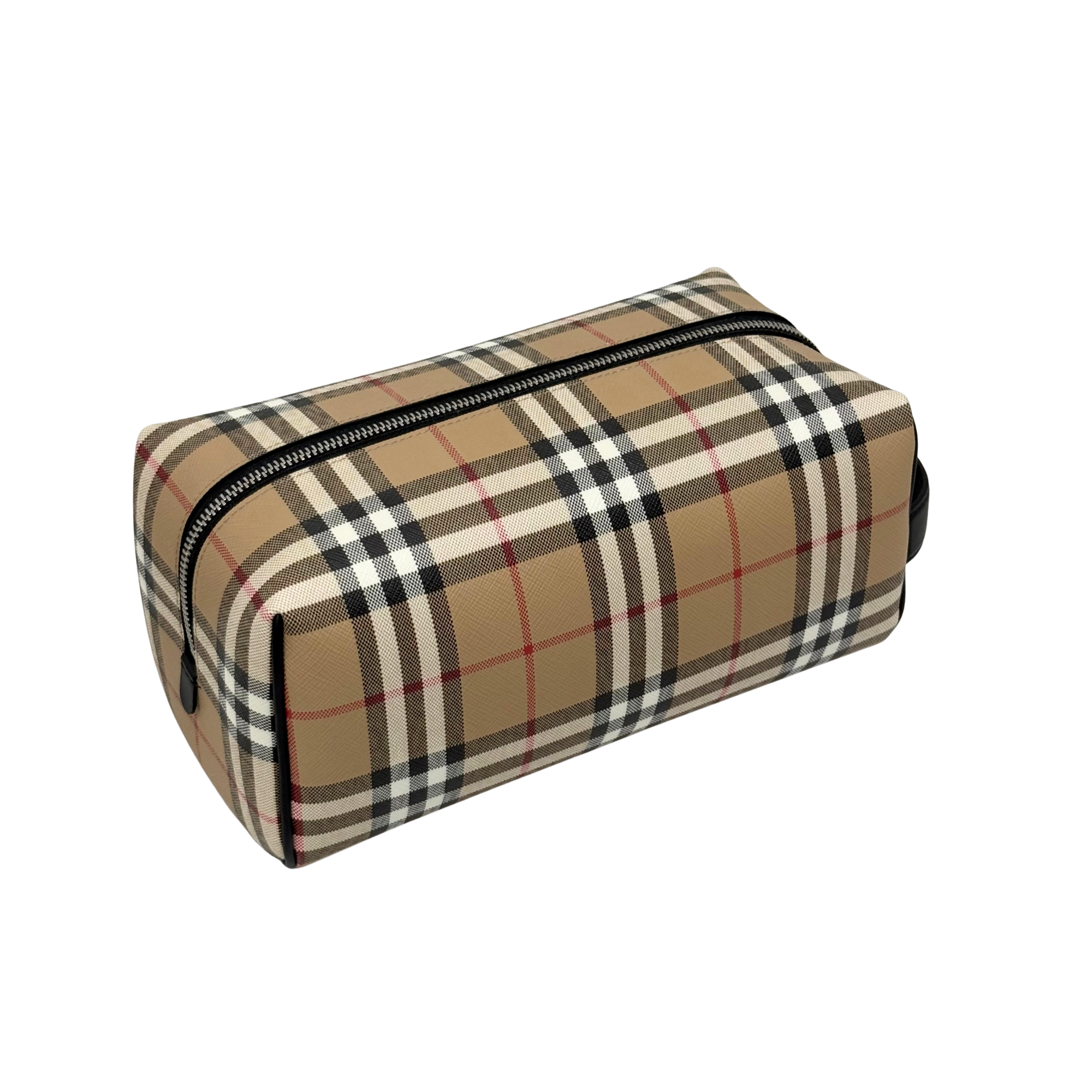Burberry check toiletry pouch (brand new)