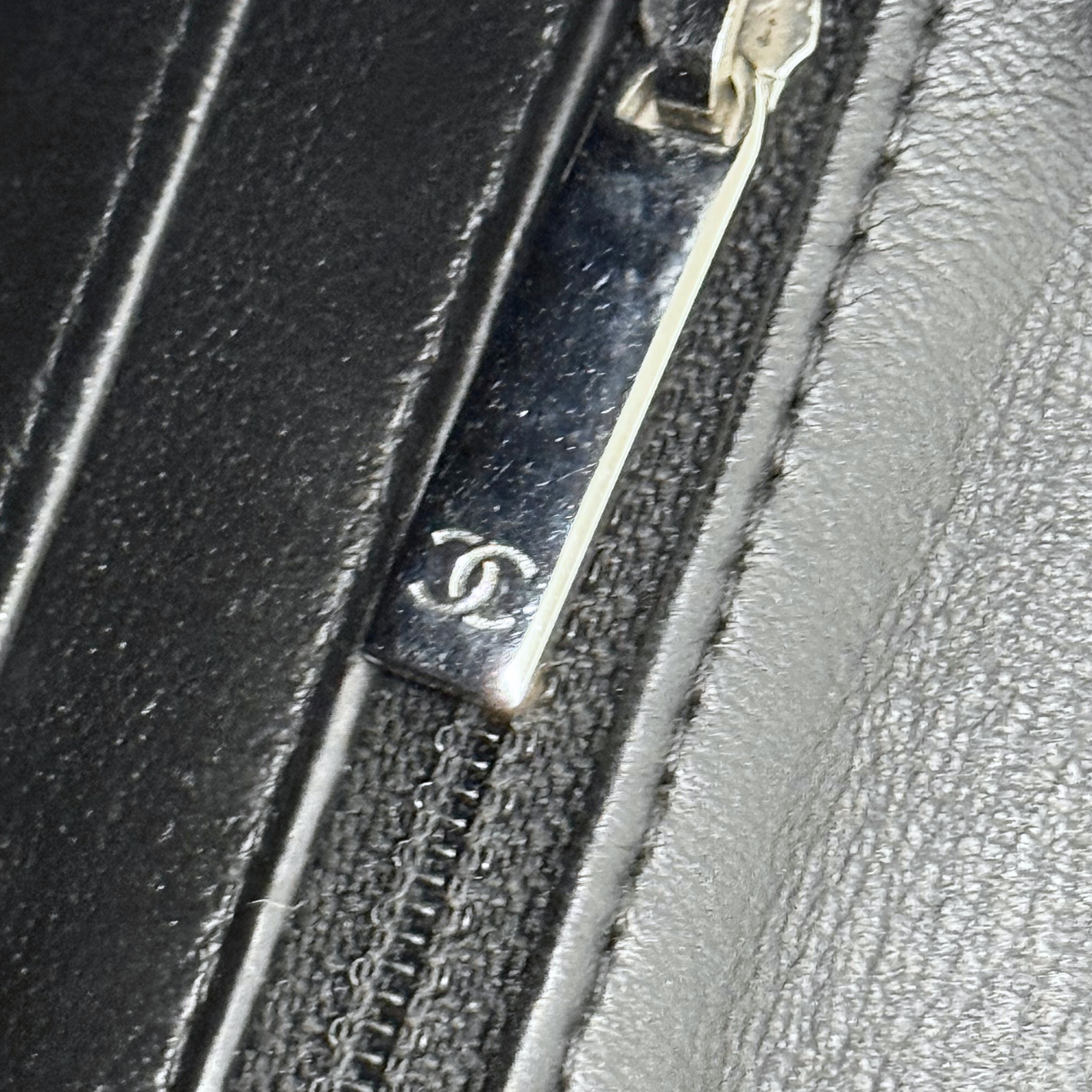 Chanel flap bag silver hardware