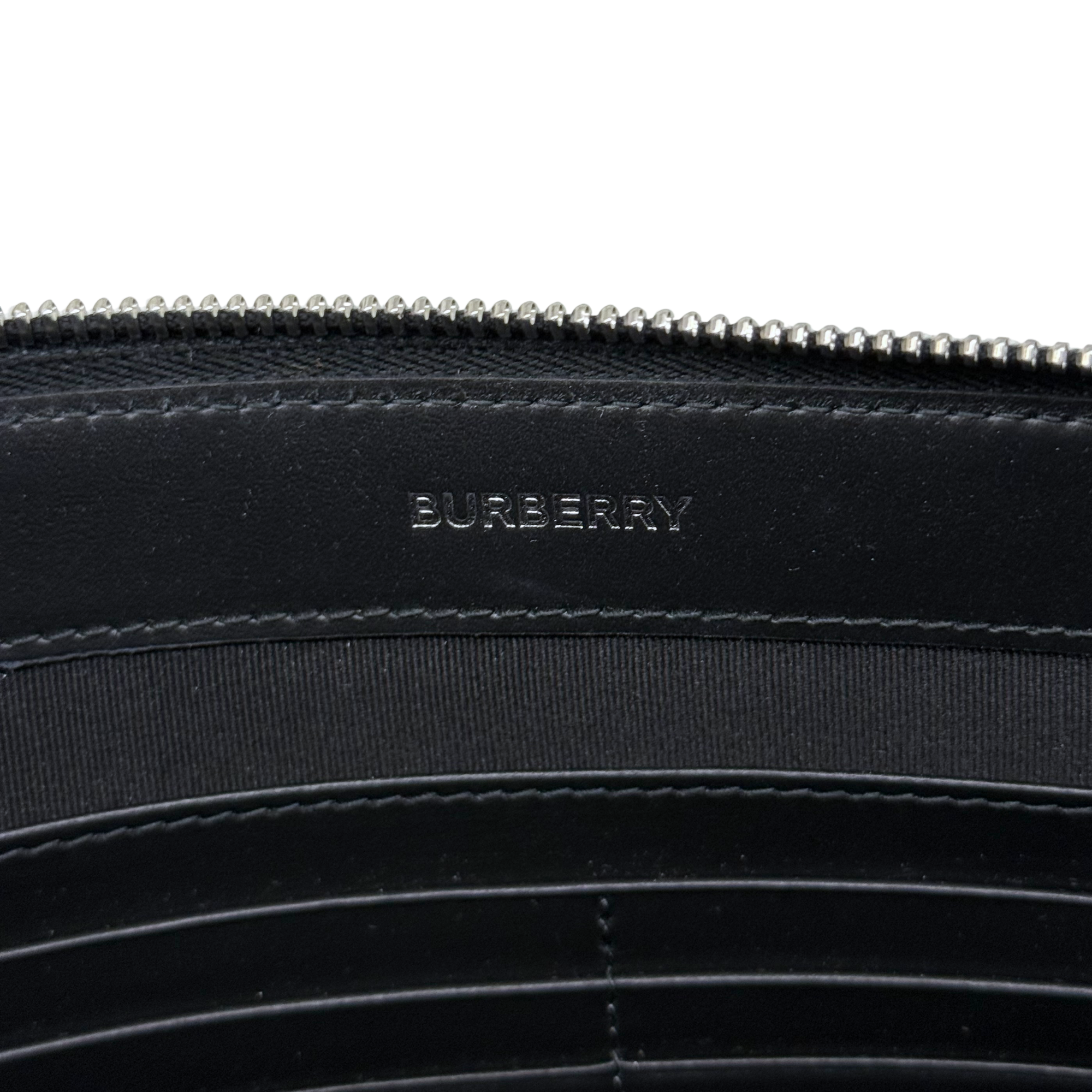 Burberry Embossed Logo Clutch (pre-owned)