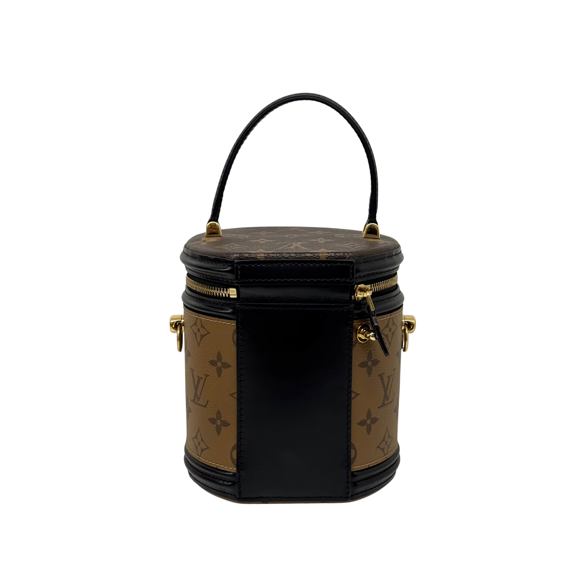 Louis Vuitton Cannes Monogram Reverse canvas bucket bag (pre-owned)