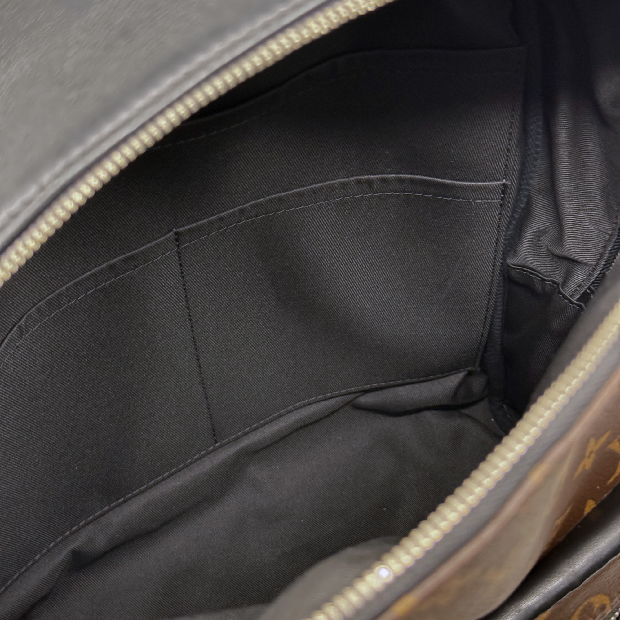Louis Vuitton Josh PM Brown Monogram Macassar Canvas Backpack Bag (pre-owned)