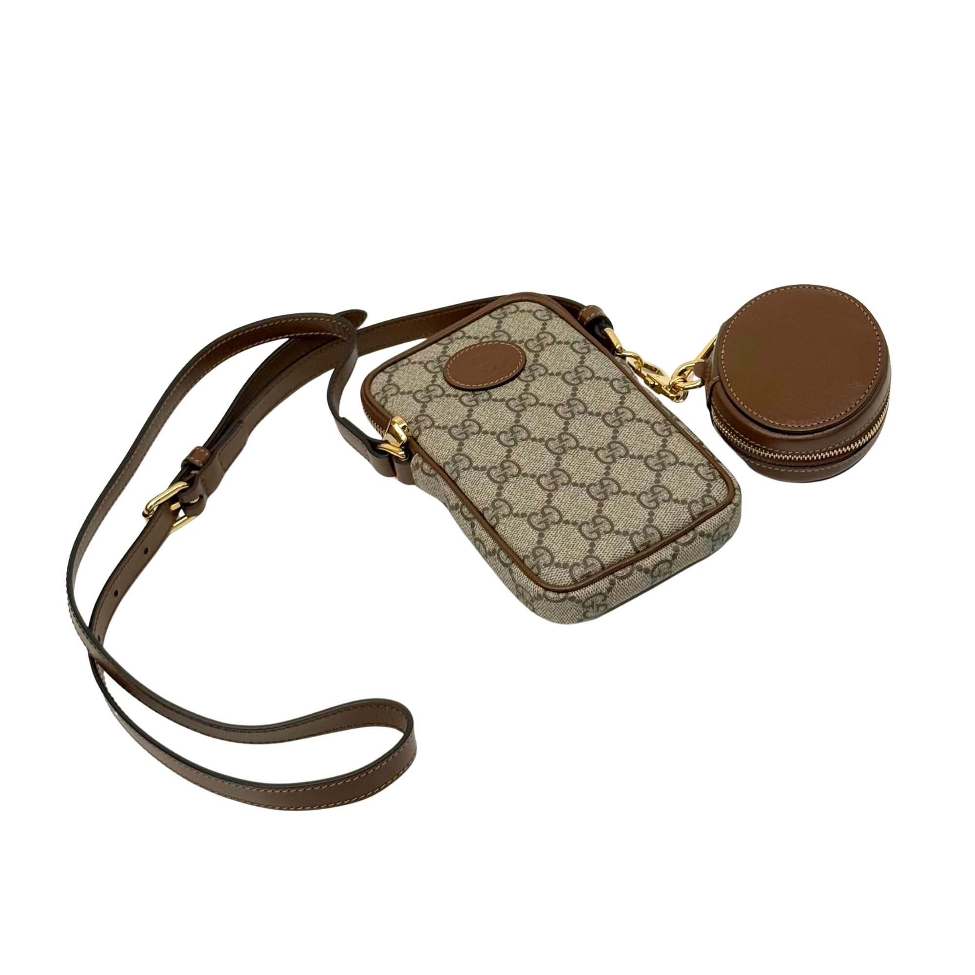 Gucci Interlocking G Mini Bag in GG Supreme Canvas (brand new)