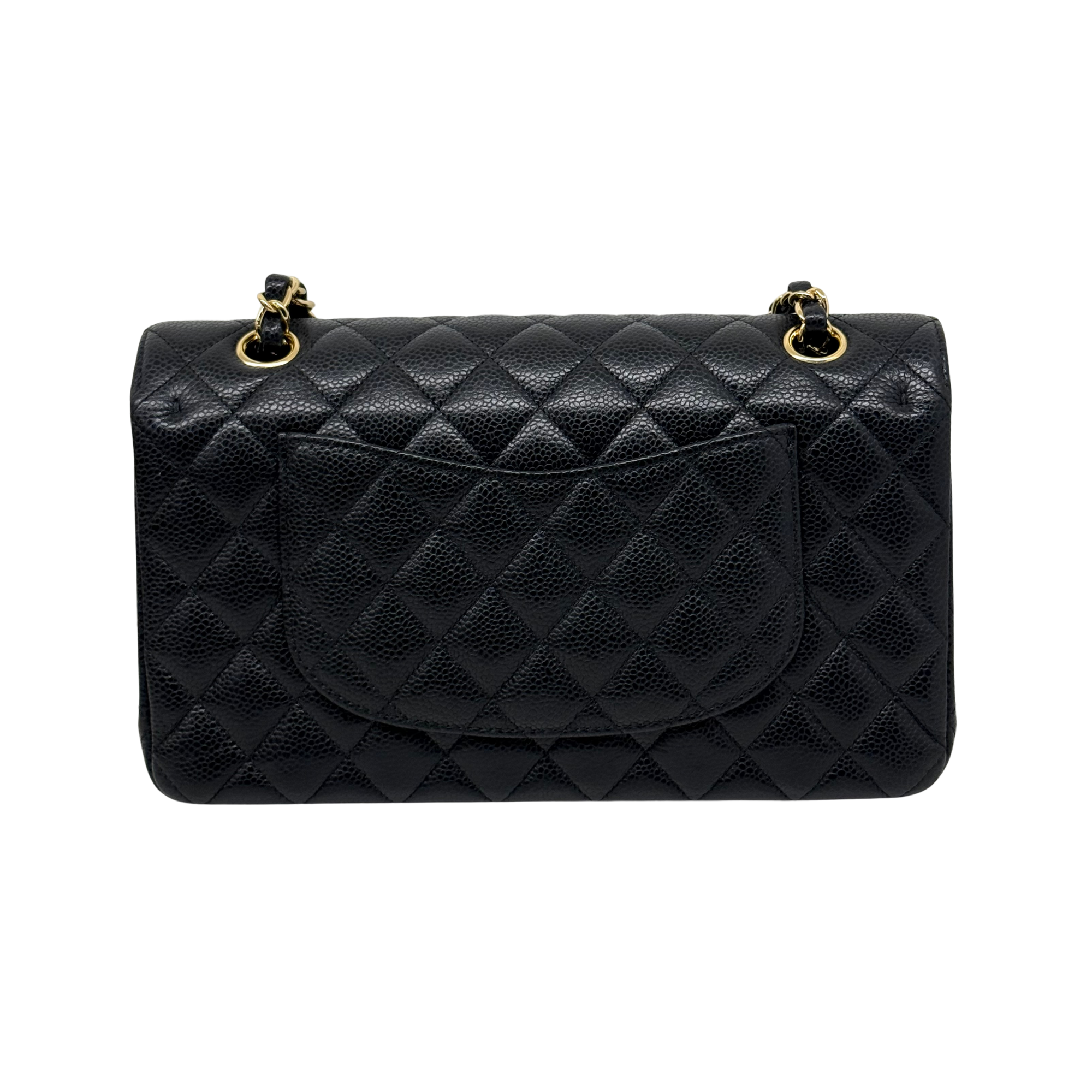 Chanel black sling bag medium