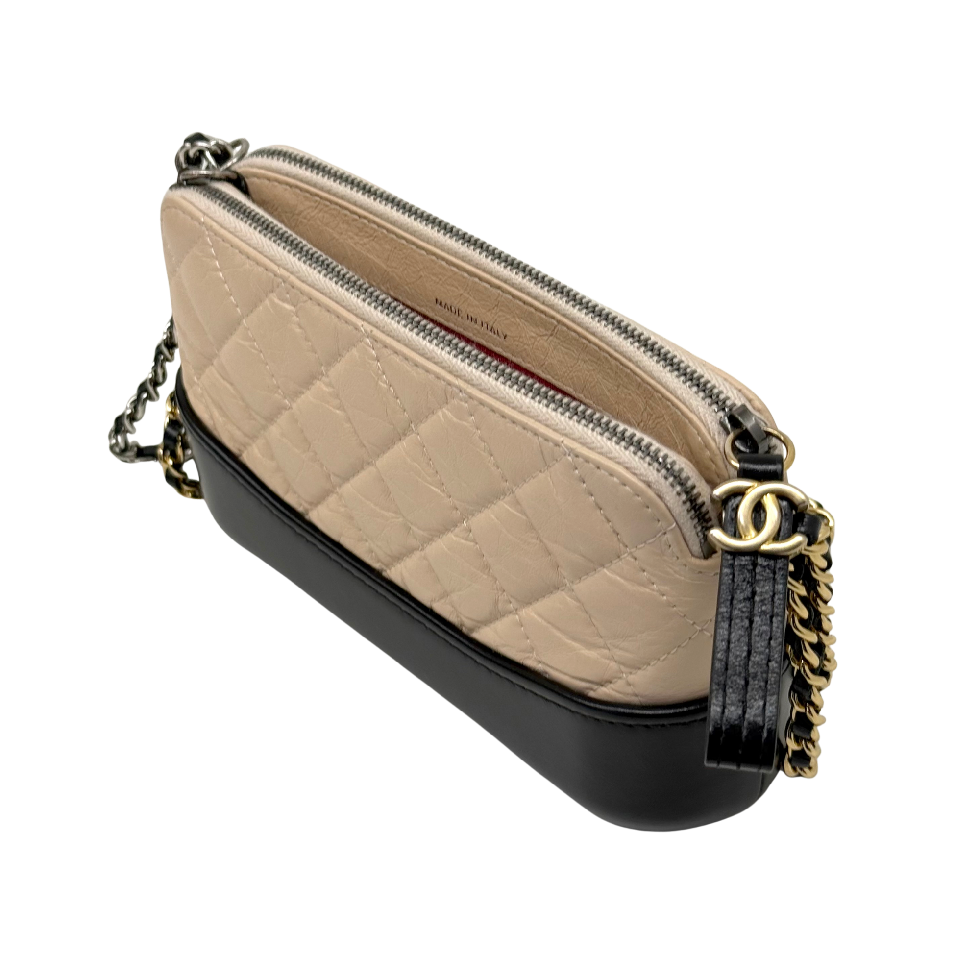 Chanel beige and black