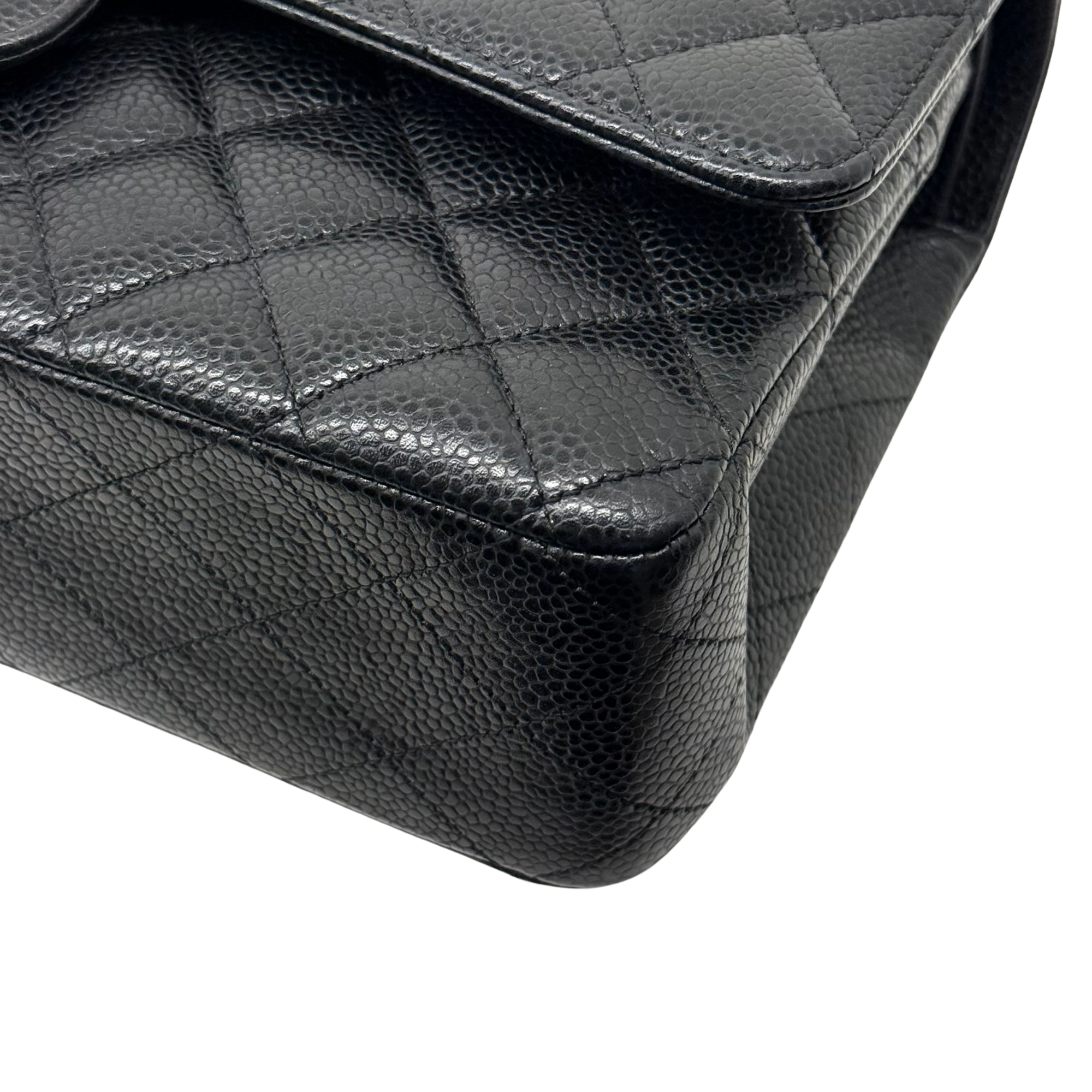 Chanel black sling bag medium