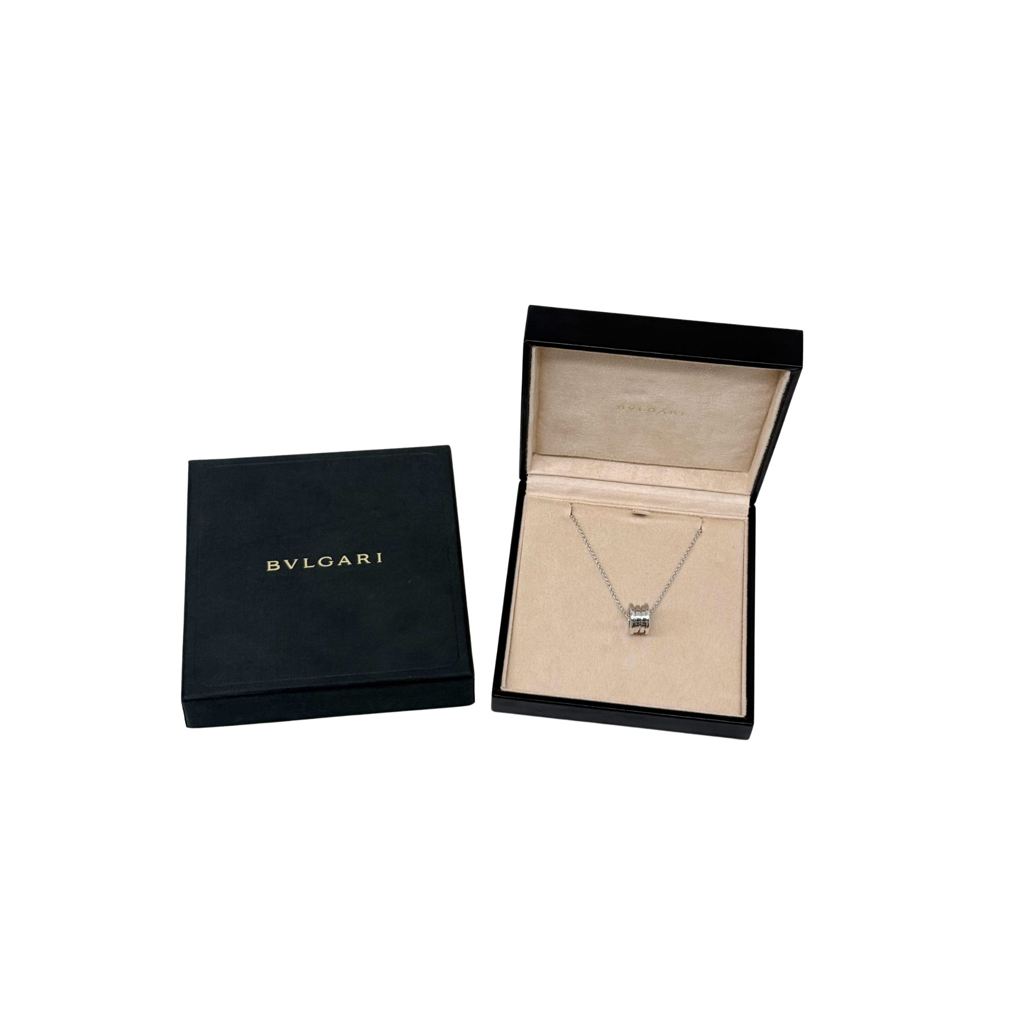 Bvlgari B.zero1 Pendant Necklace in 18kt White Gold (pre-owned)