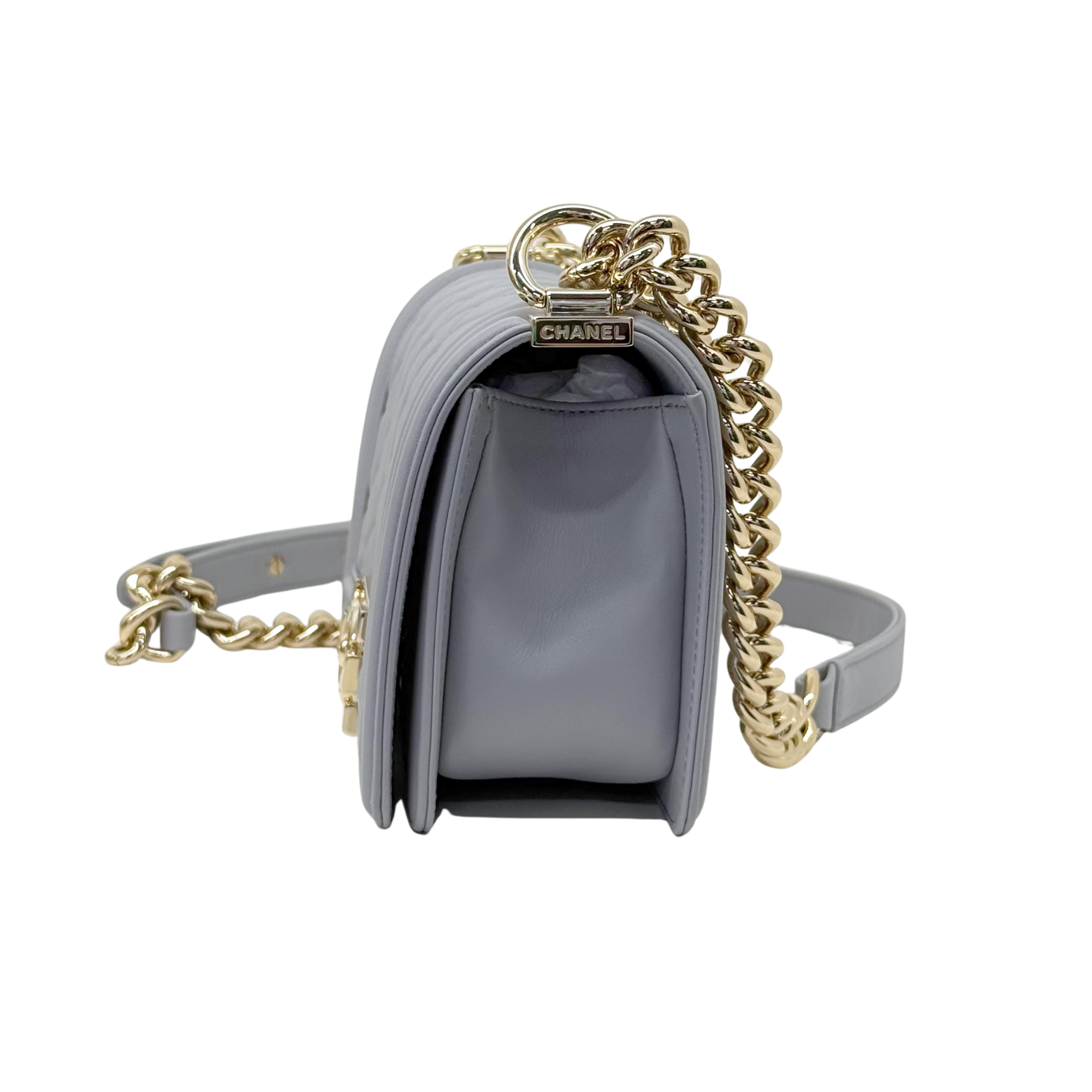 Chanel grey bag