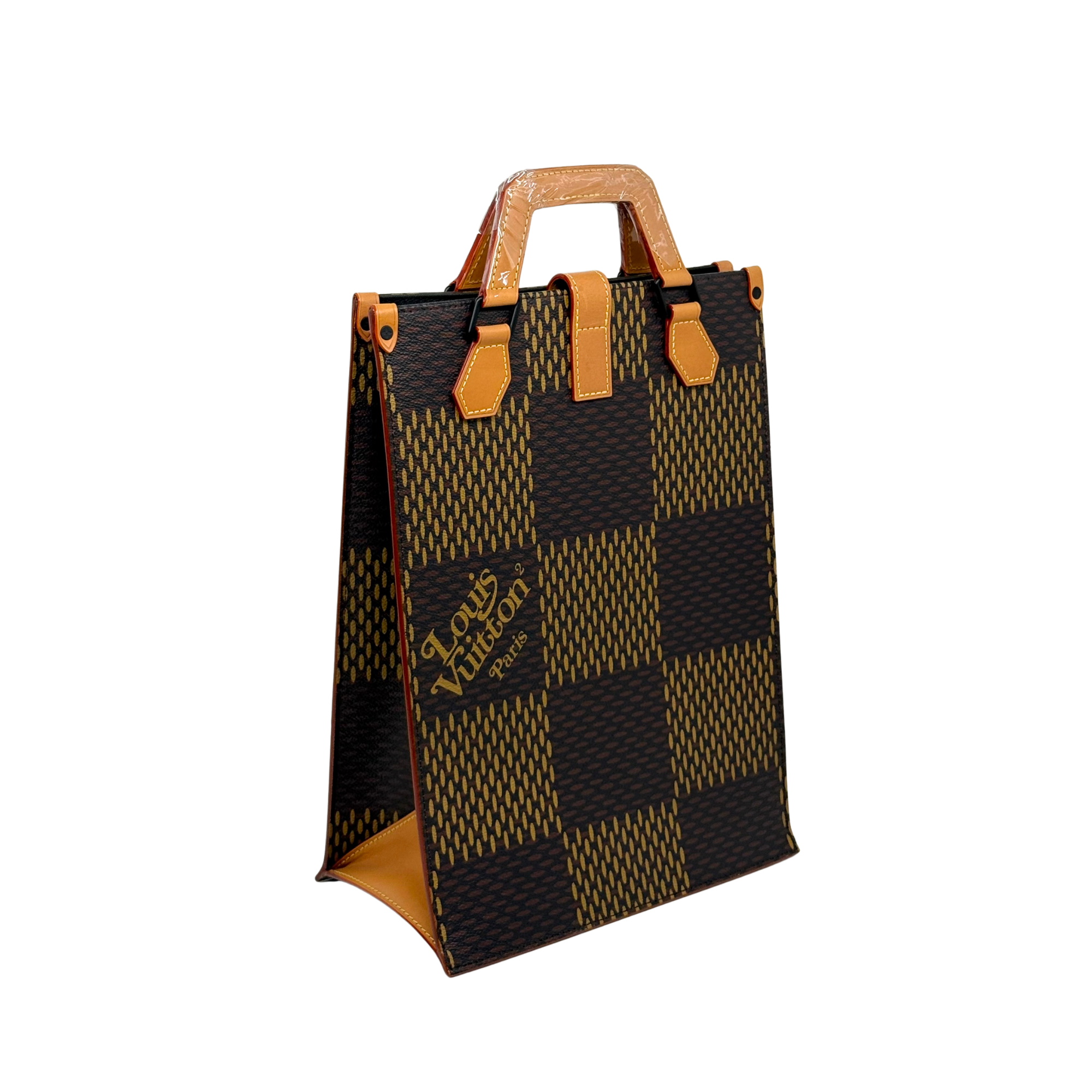Louis Vuitton x Nigo mini Monogram Giant Damier 2way tote bag (brand new)