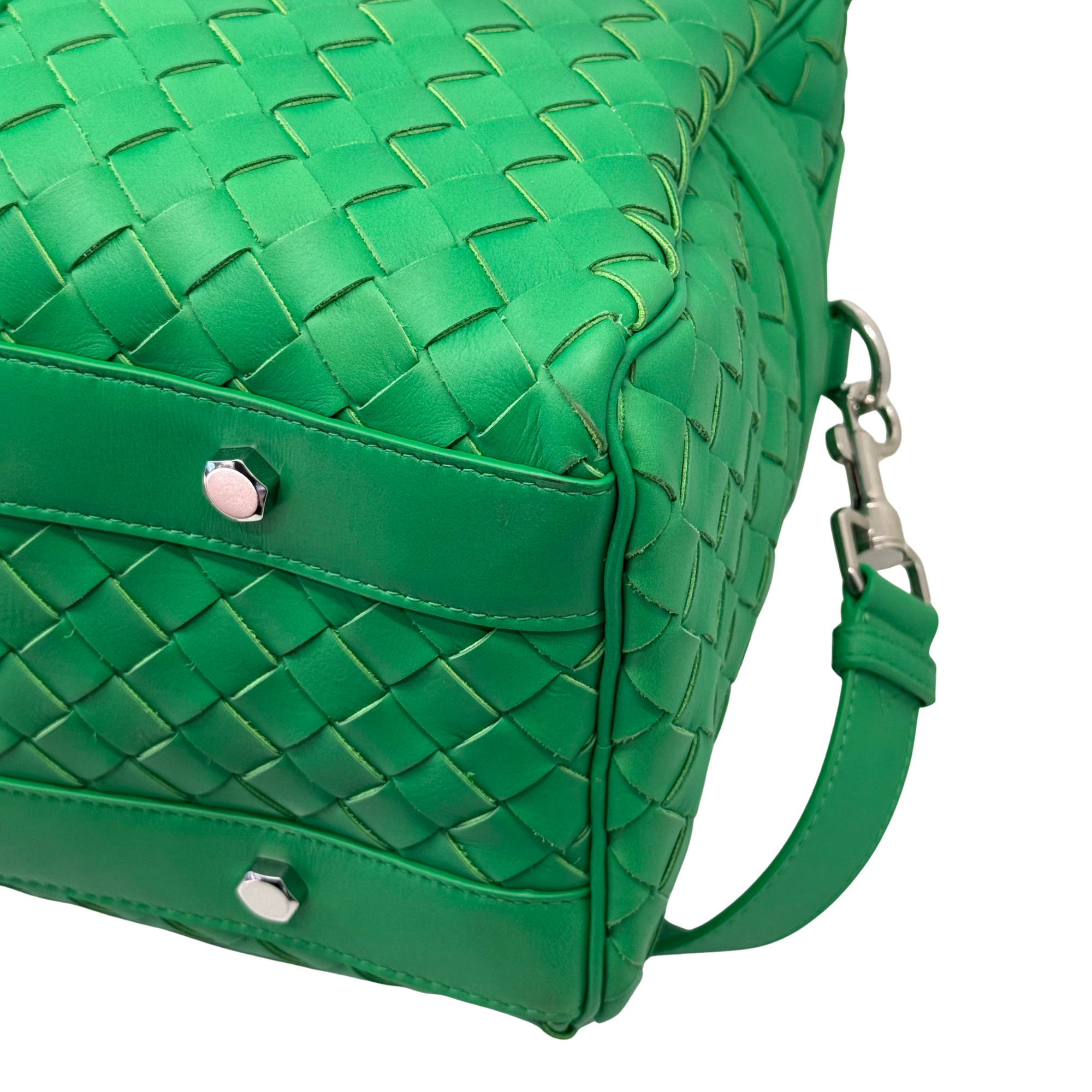 Bottega Veneta Intrecciato Duffle Bag Parakeet green
 (brand new)